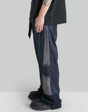 JiyongKim - SUN-BLEACHED PATCHWORKED STRAIGHT TROUSERS - 082plus
