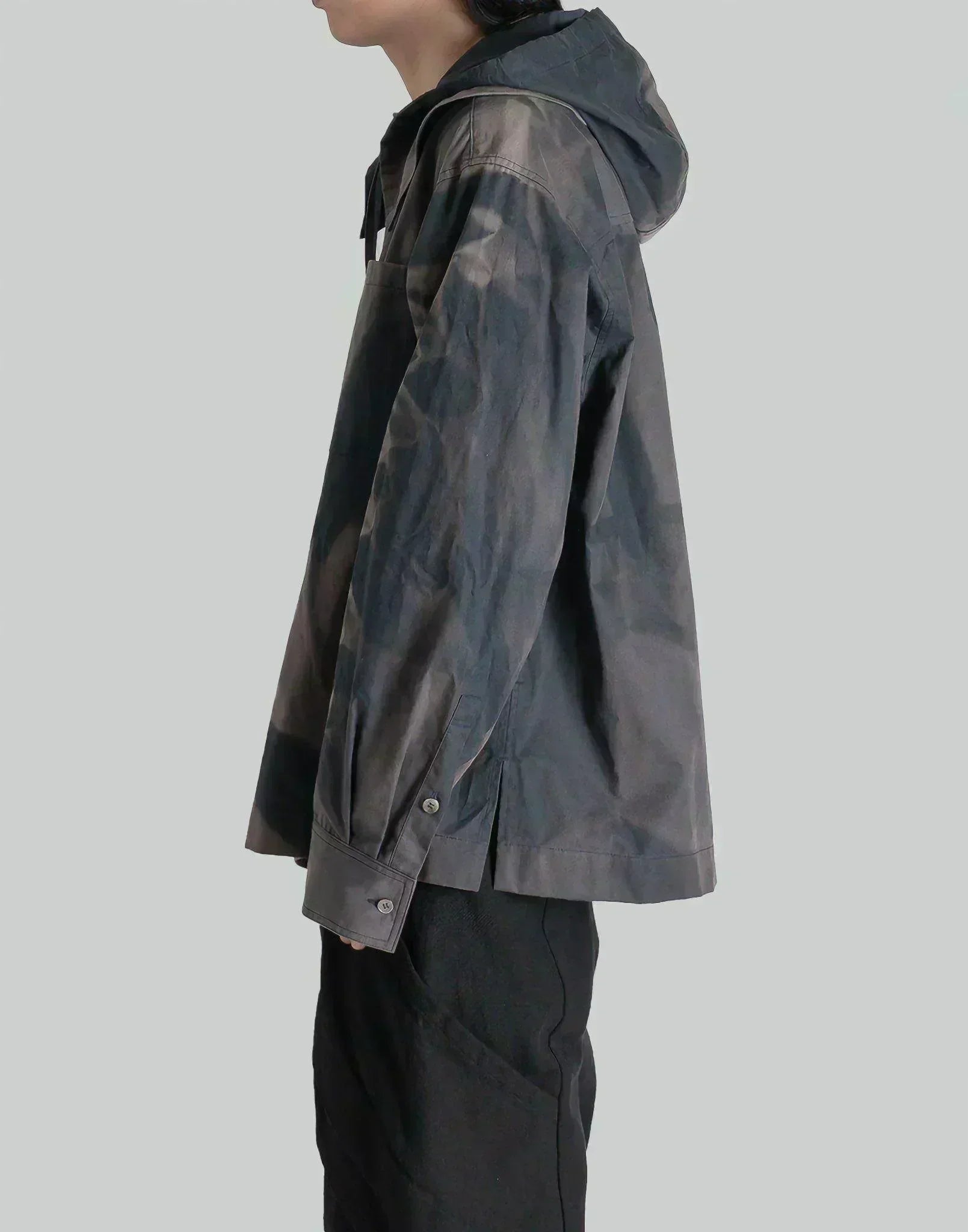 JiyongKim - SUN-BLEACHED DETACHABLE HOOD ANORAK - 082plus