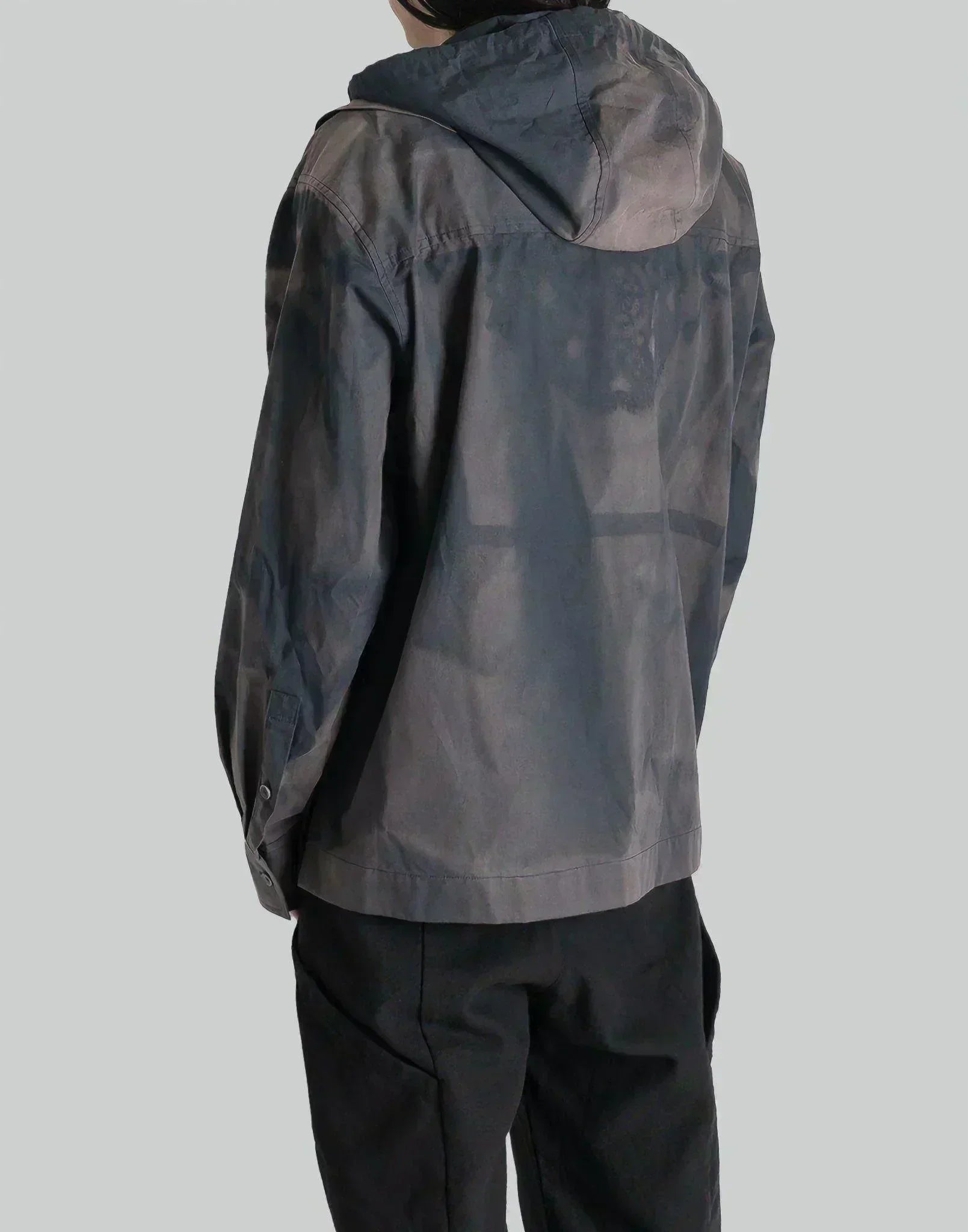 JiyongKim - SUN-BLEACHED DETACHABLE HOOD ANORAK - 082plus