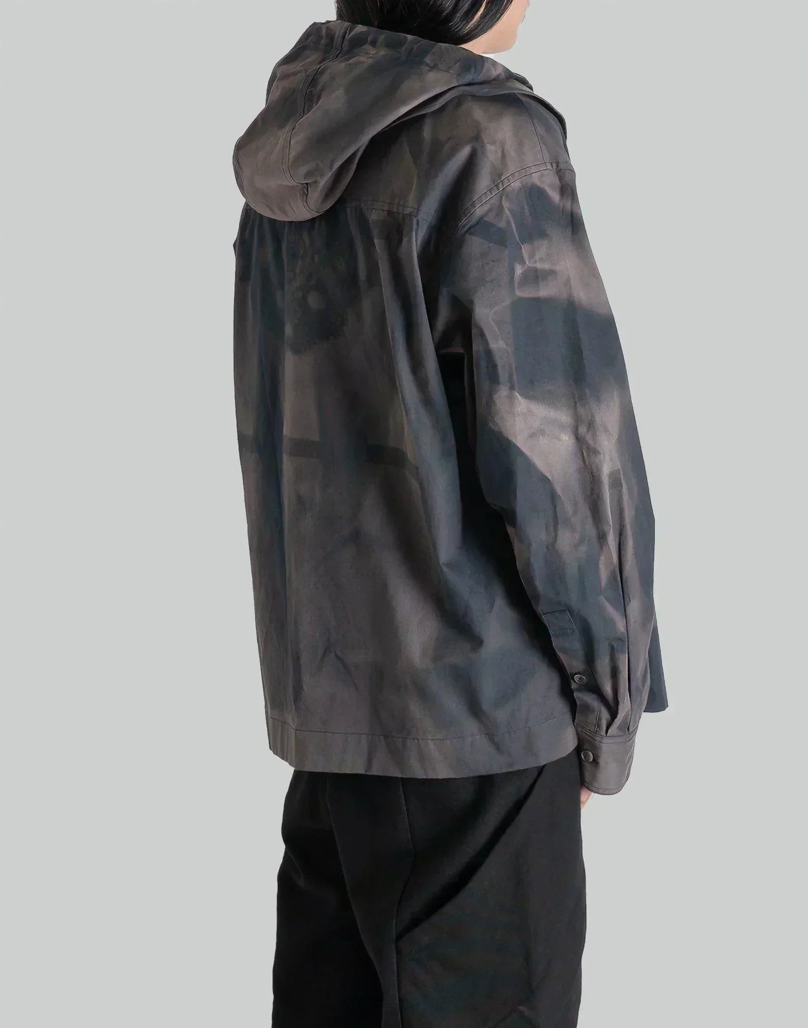 JiyongKim - SUN-BLEACHED DETACHABLE HOOD ANORAK - 082plus