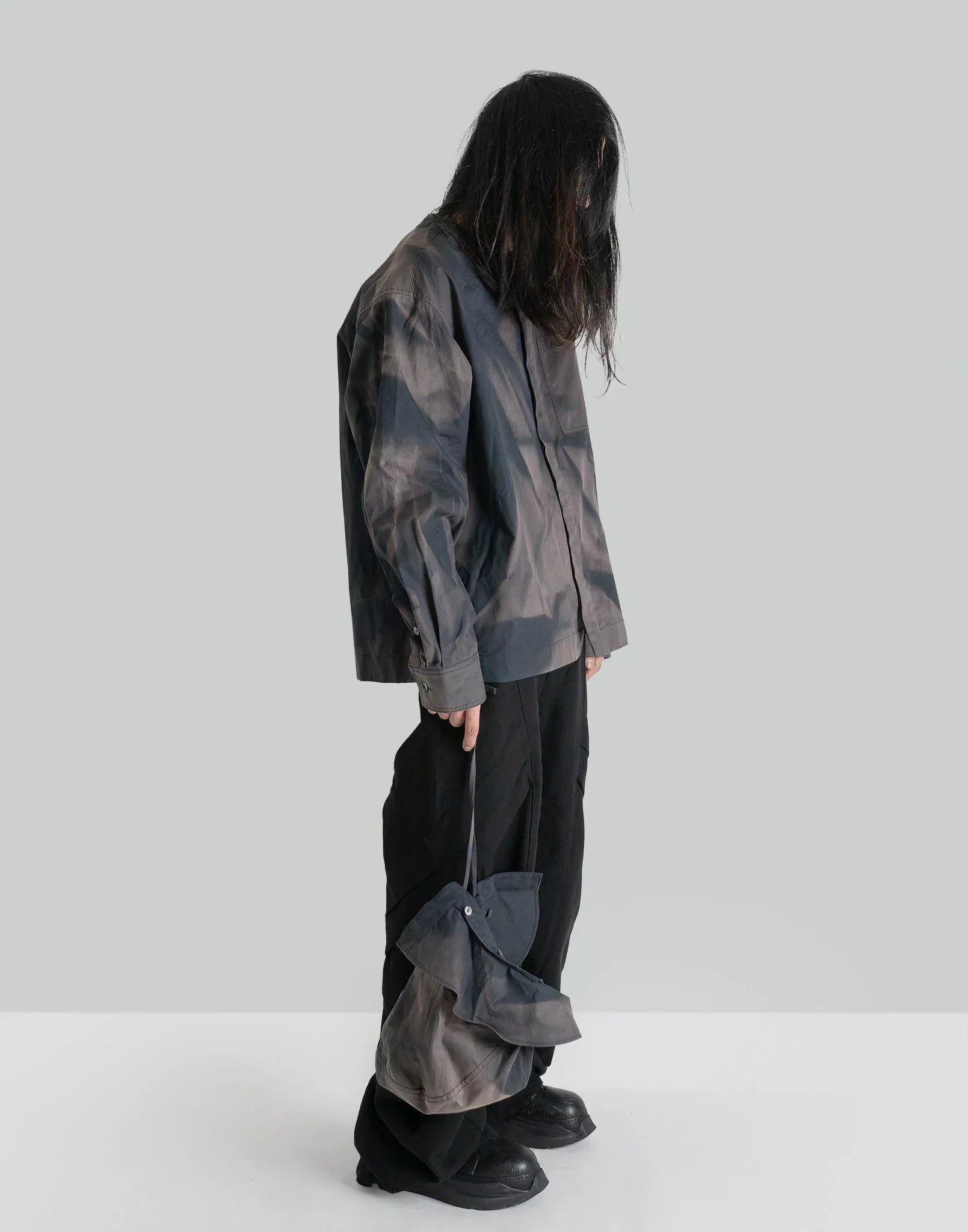 JiyongKim - SUN-BLEACHED DETACHABLE HOOD ANORAK - 082plus