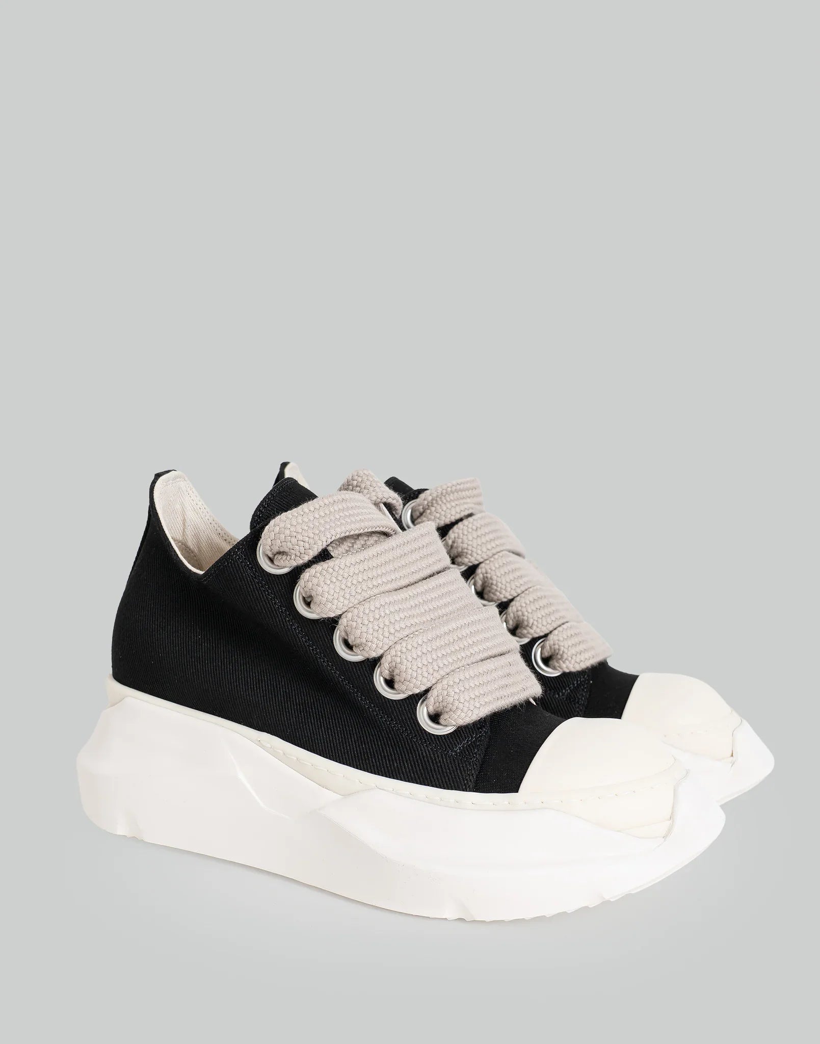 Rick Owens Drkshdw - JUMBOLACE ABSTRACT LOW SNEAKS - 082plus