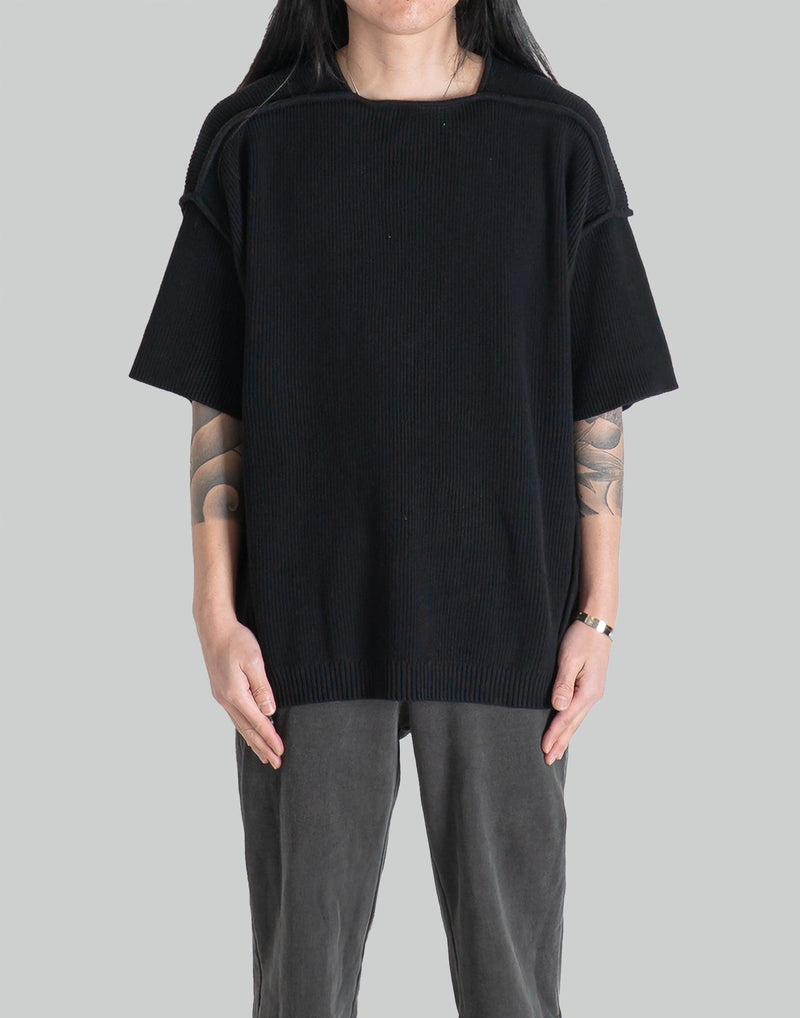 entire studios - KNIT BLOCK TEE - 082plus