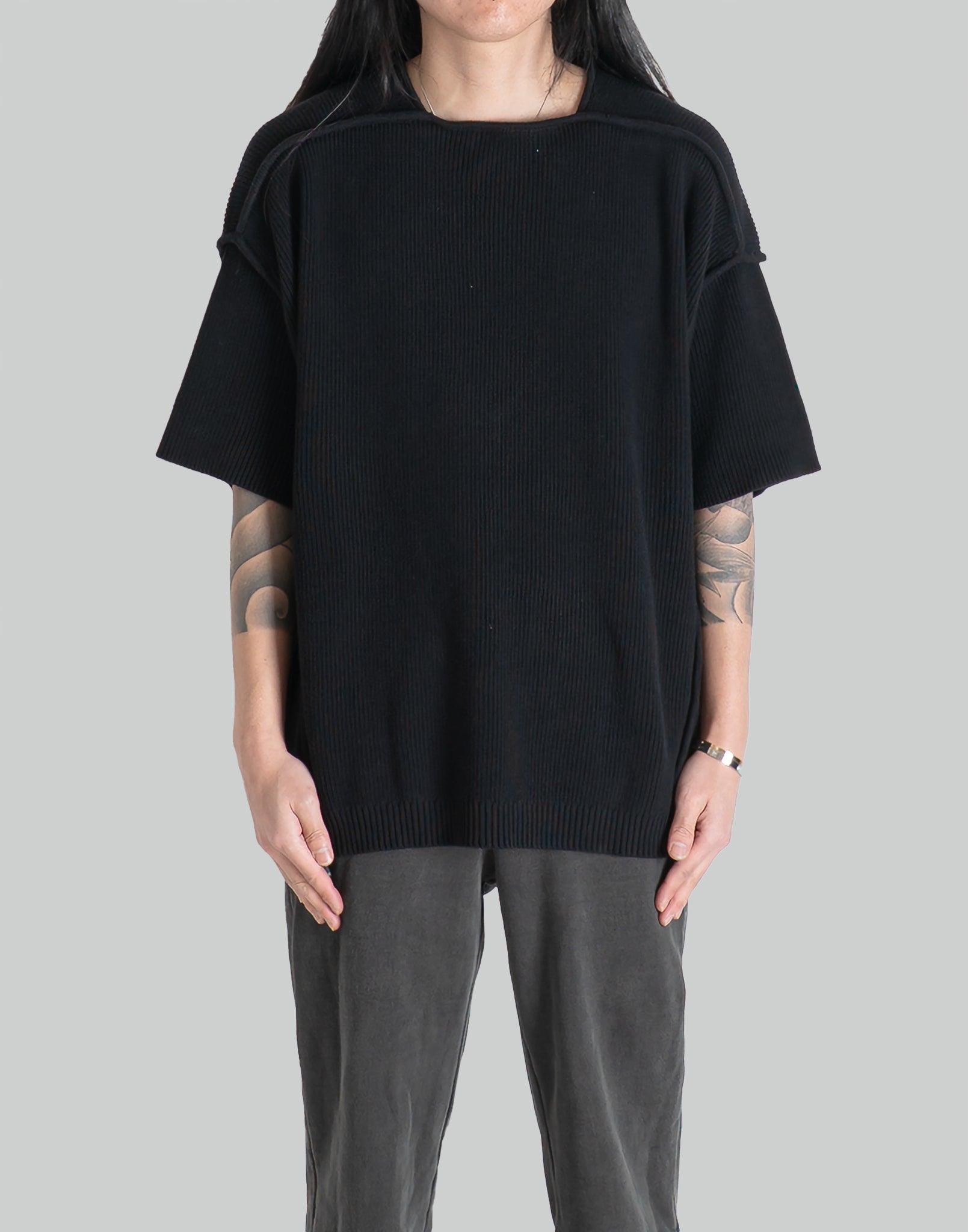 entire studios - KNIT BLOCK TEE - 082plus