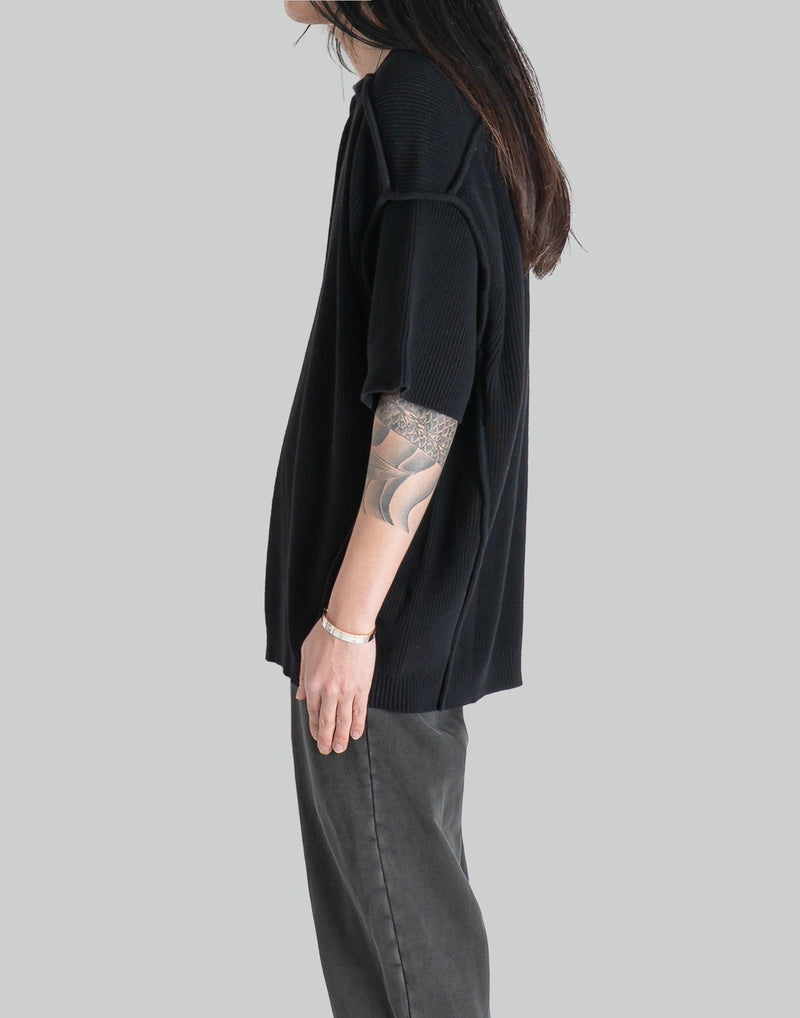 entire studios - KNIT BLOCK TEE - 082plus