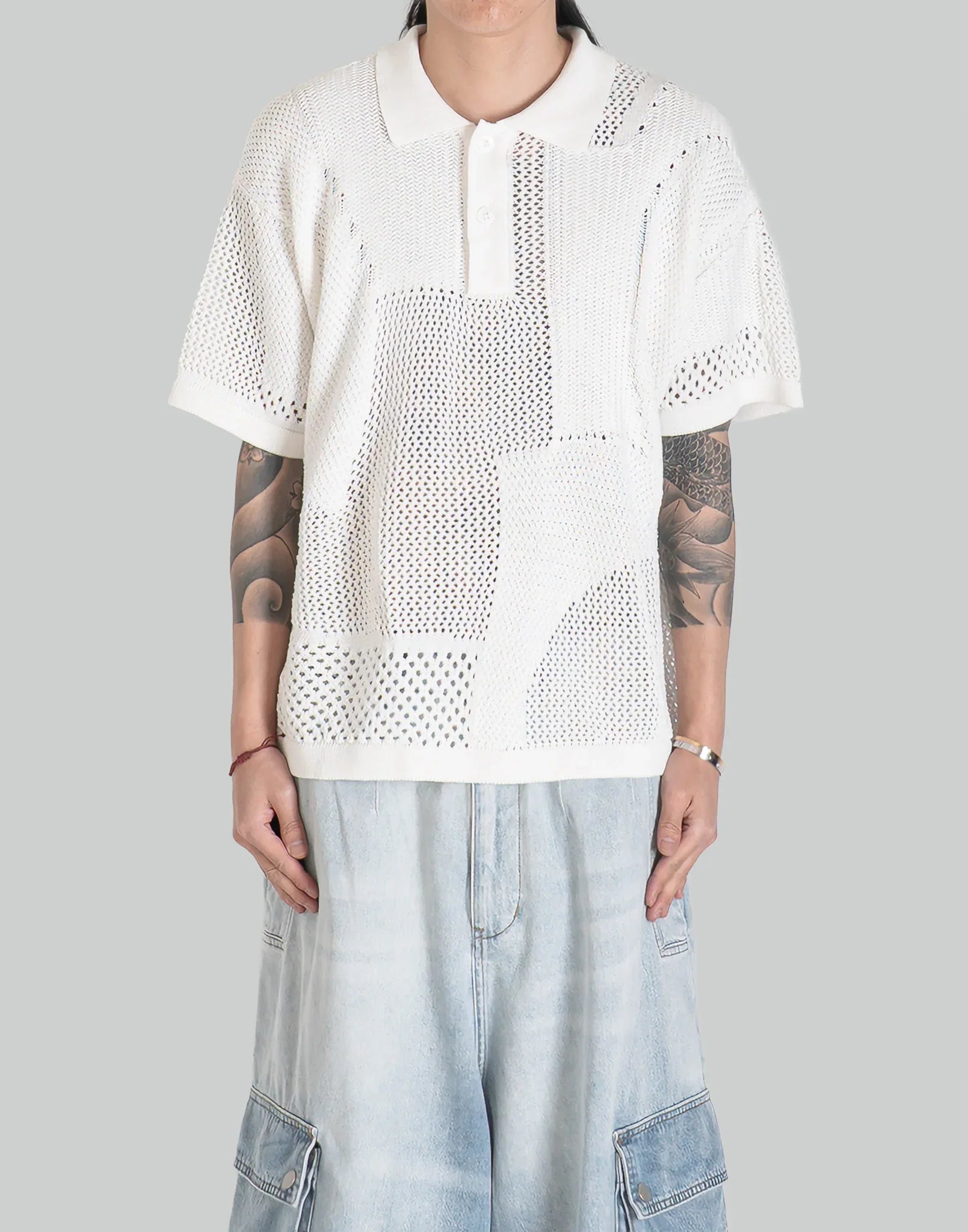 FENG CHEN WANG 23AW ニット FENG CHEN WANG KNIT POLO – 082plus