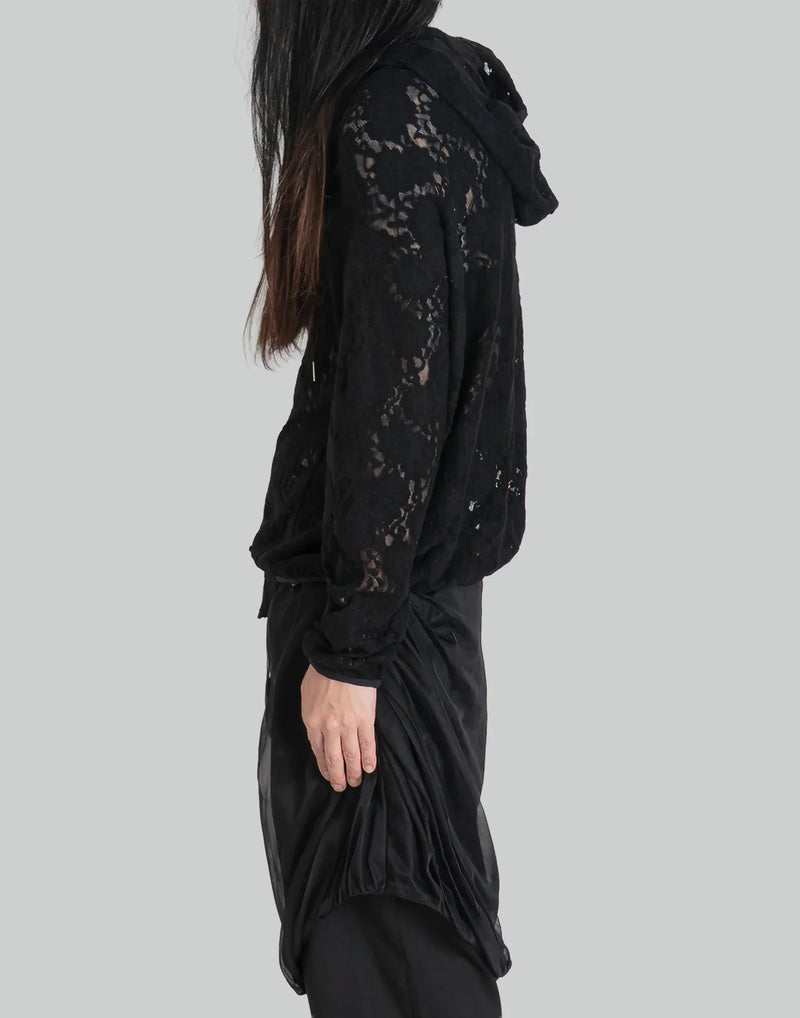 JUNTAE KIM - LACE HOODIE - 082plus