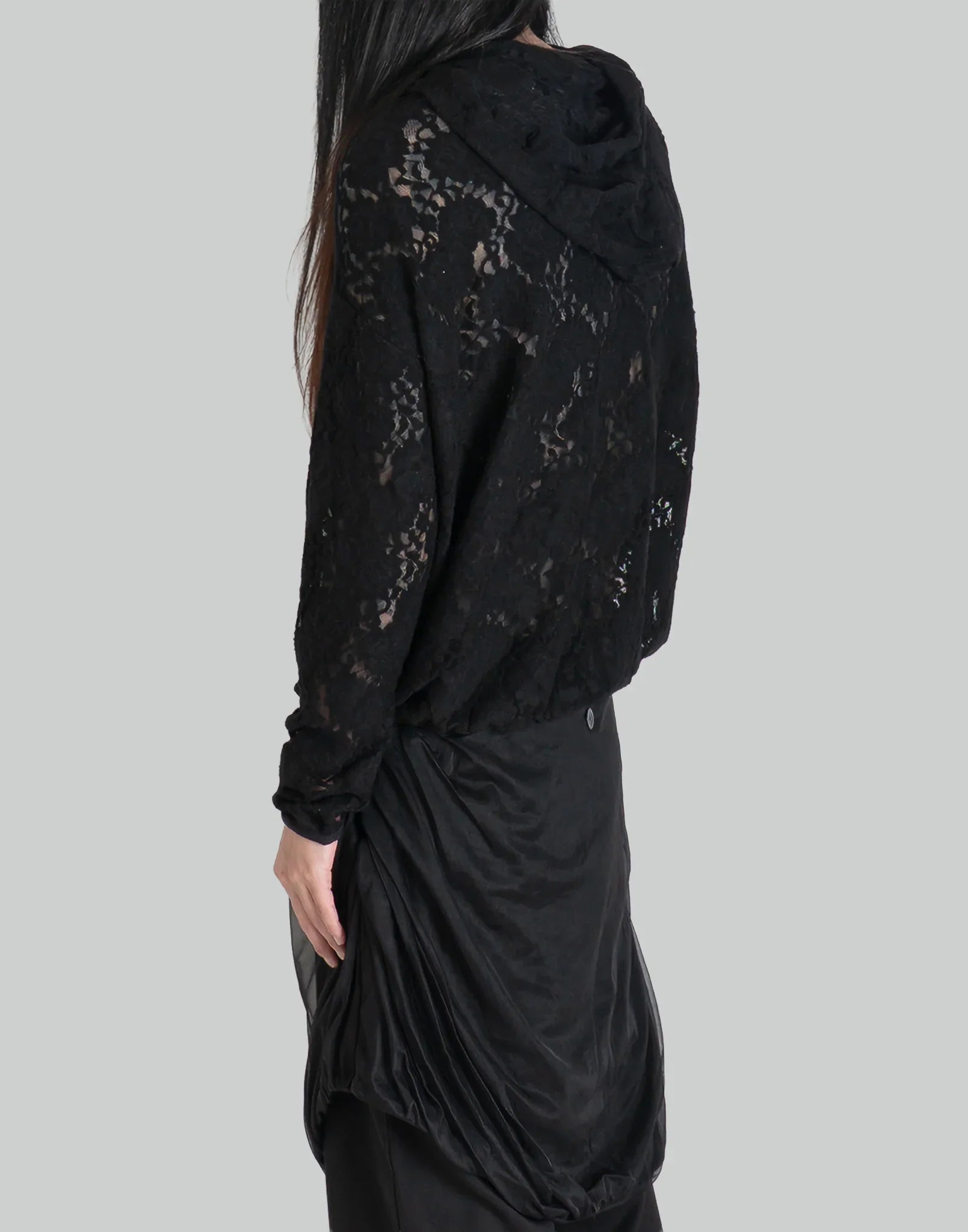 JUNTAE KIM - LACE HOODIE - 082plus