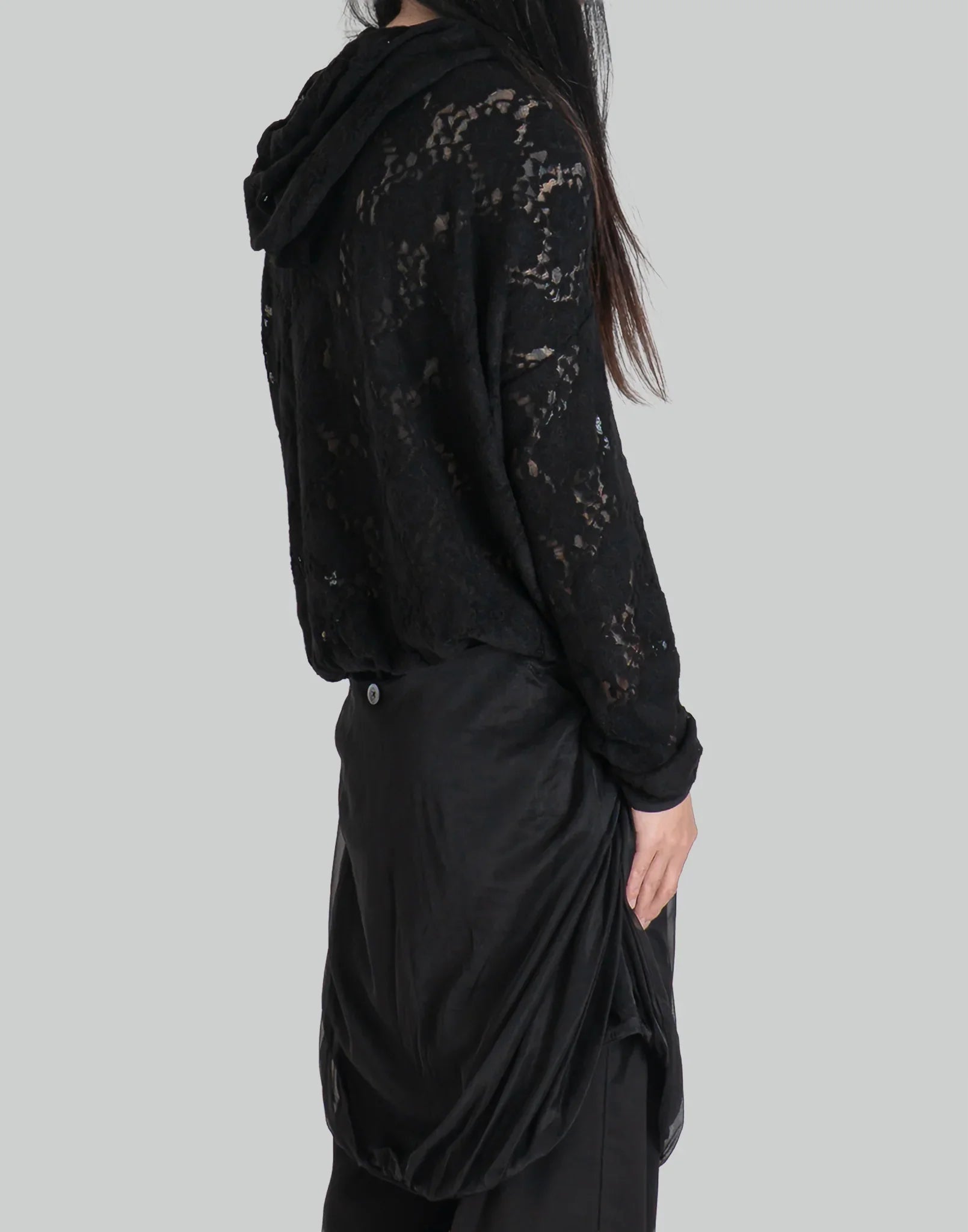 JUNTAE KIM - LACE HOODIE - 082plus