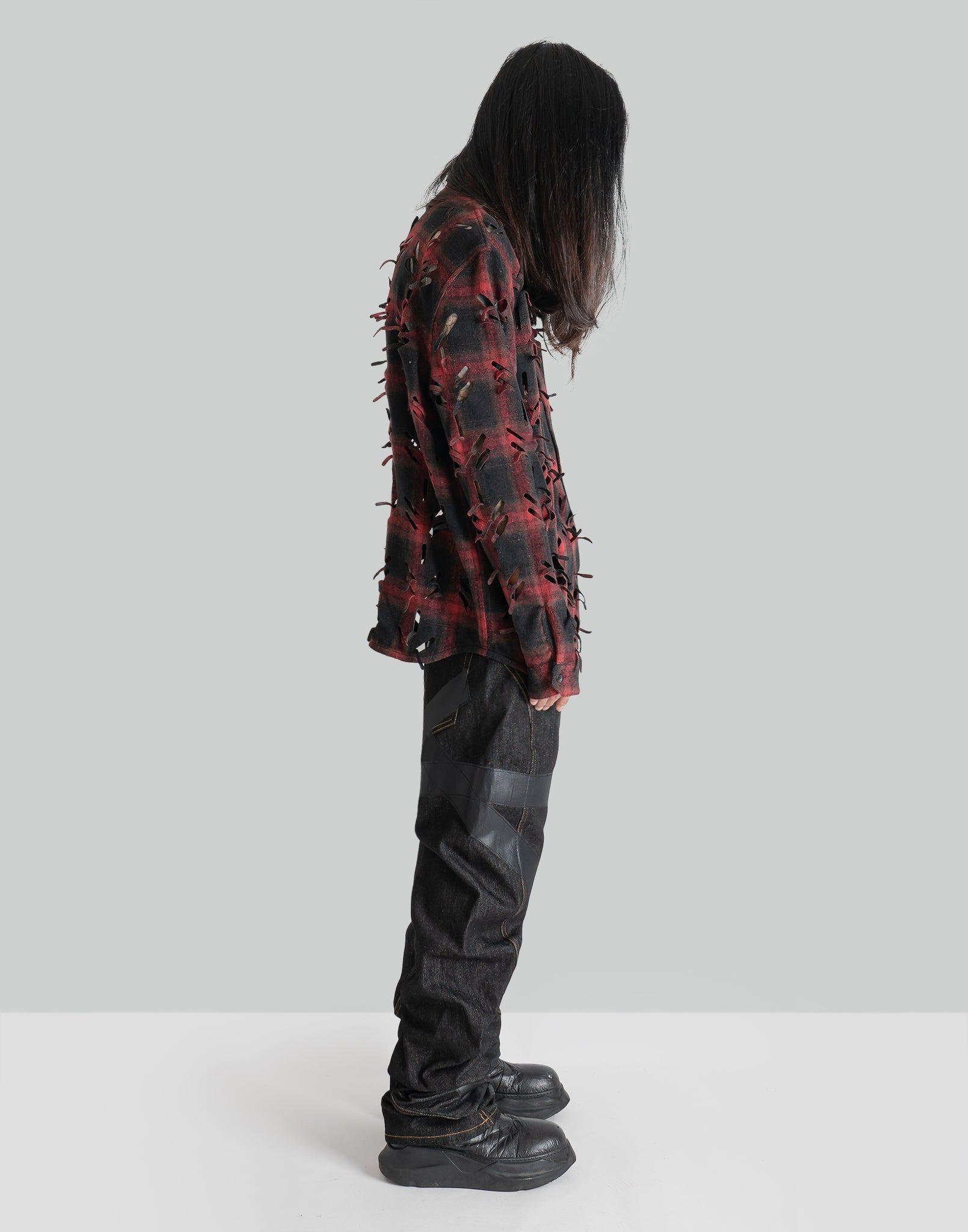 JUNTAE KIM - LASER-SLASHED SHIRTS - 082plus