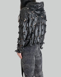 JUNTAE KIM - LASER-SLASHED SUNFLOWER HOODIE - 082plus