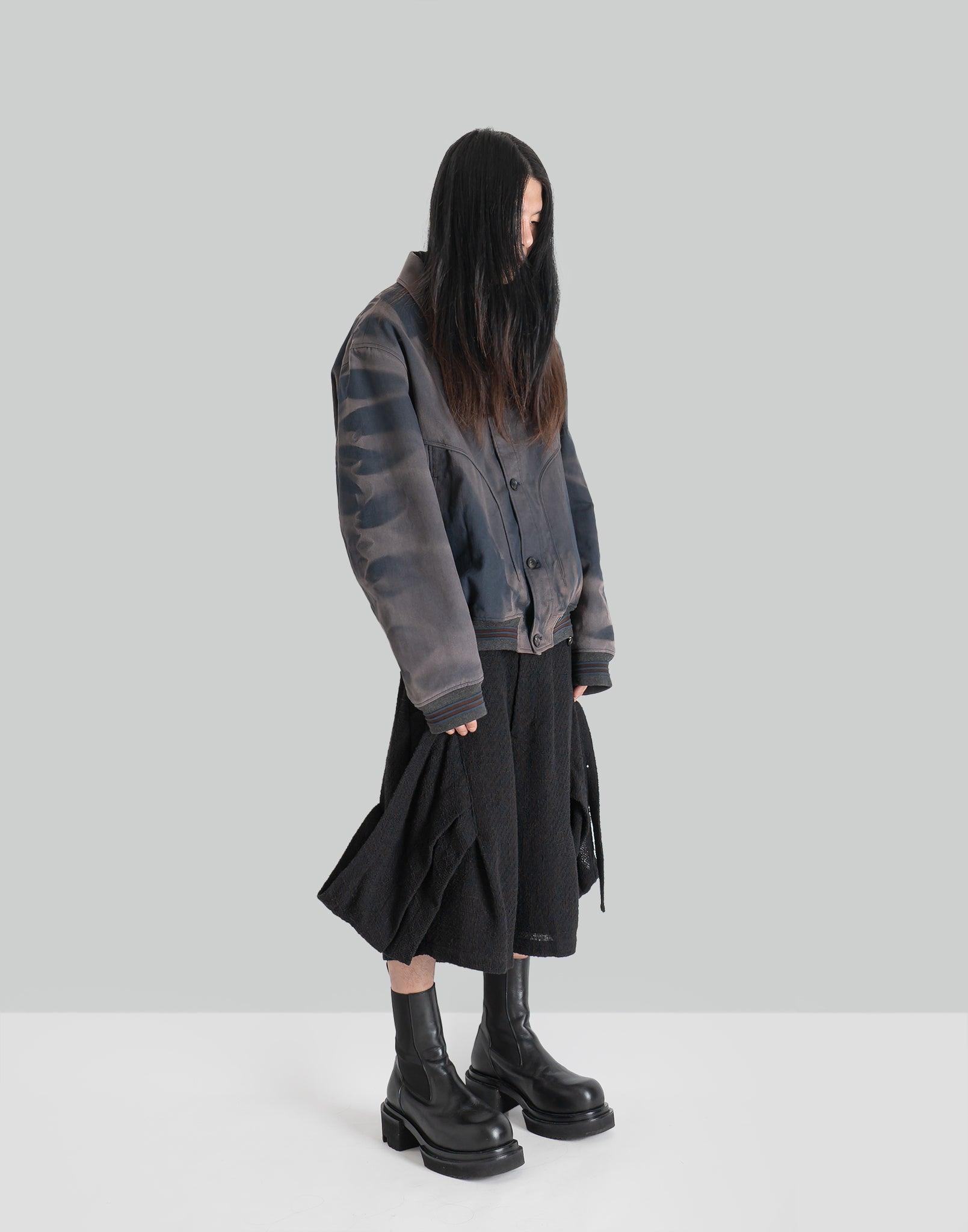 JiyongKim - LAYERED PANEL STRAP SHORTS - 082plus