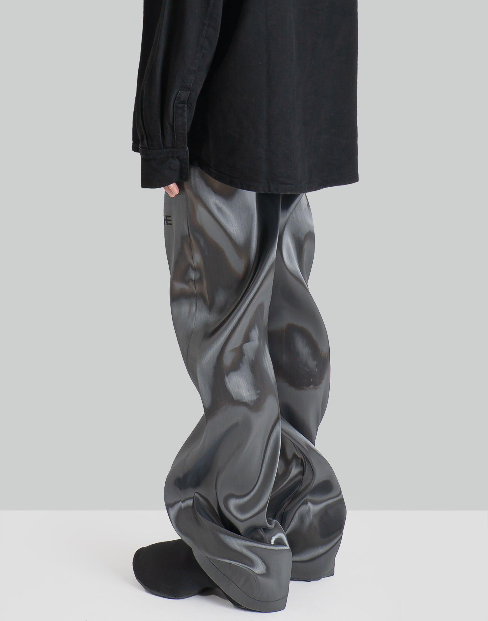 HELIOT EMIL - LIQUID METAL TROUSERS - 082plus