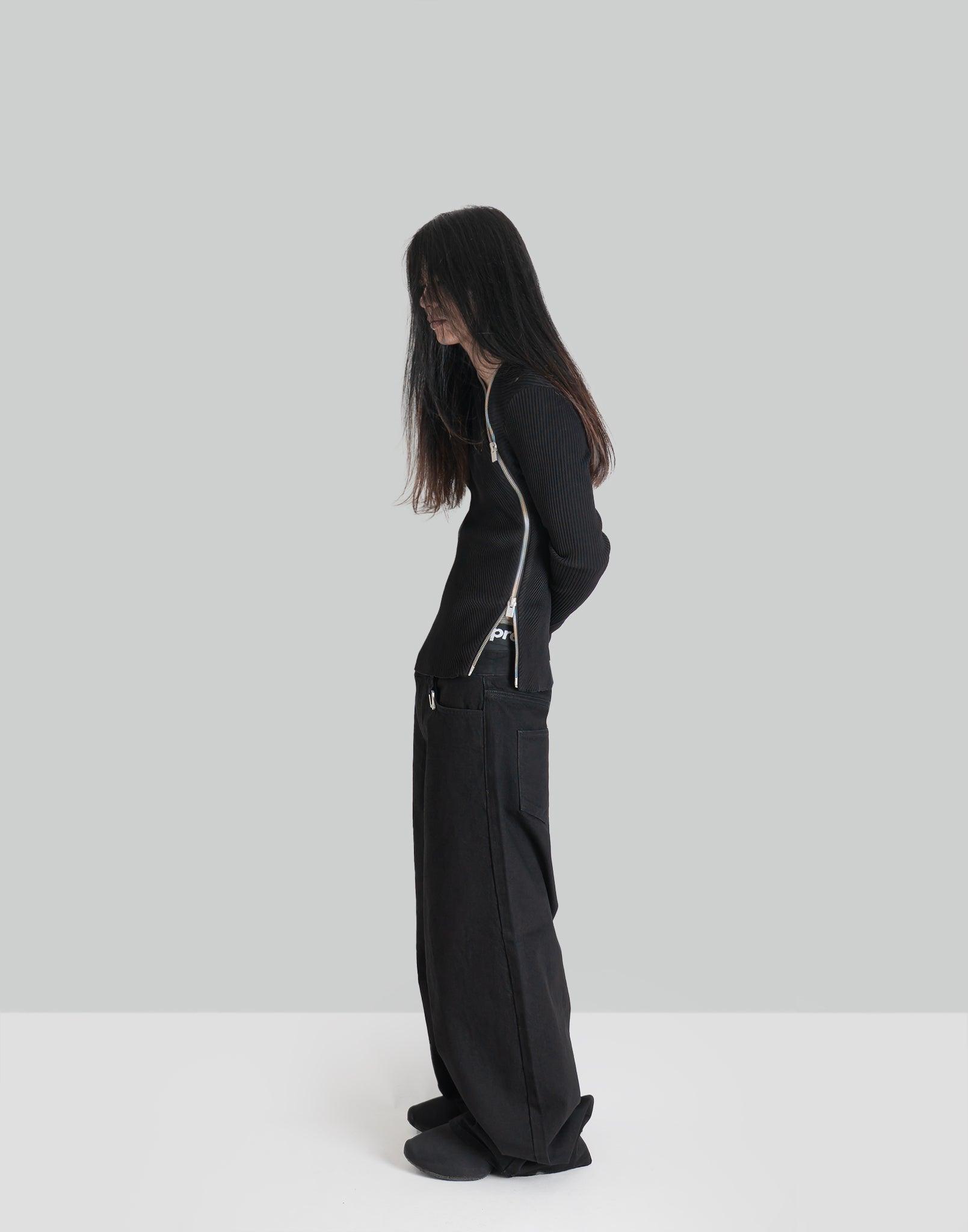 HELIOT EMIL - LOAM DENIM TROUSERS - 082plus