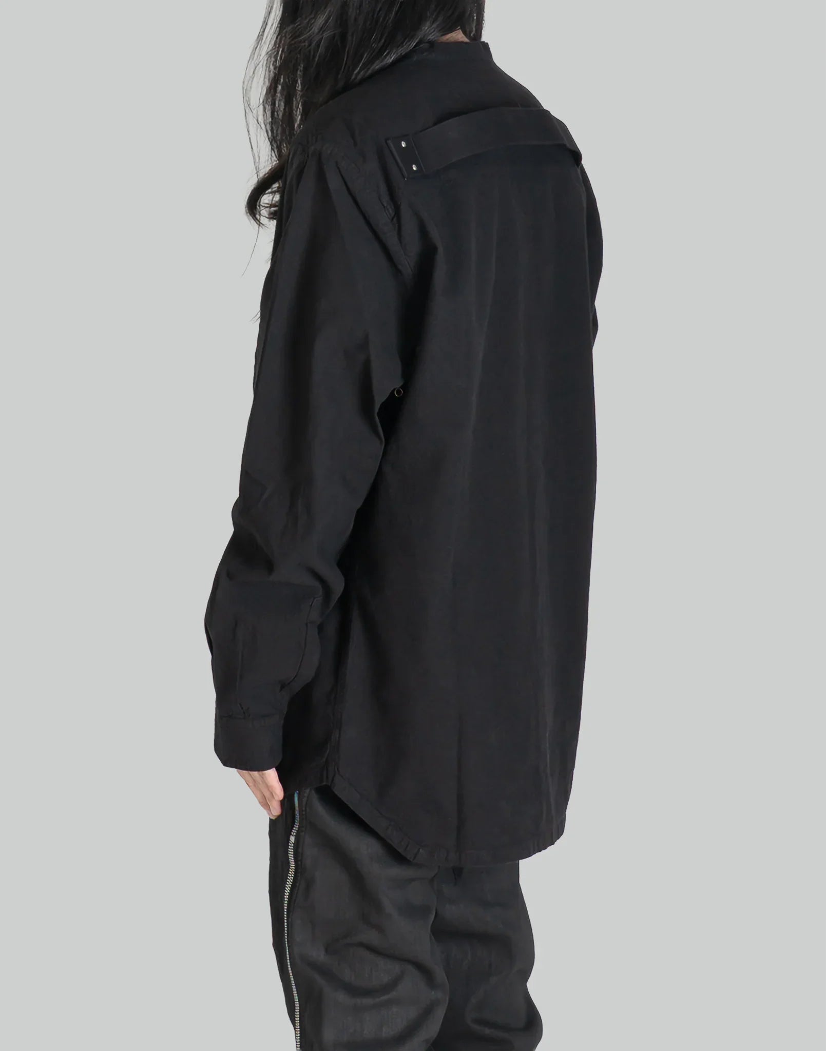 Rick Owens Drkshdw - LS LARRY JUMBO FOGPOCKET SHIRT - 082plus