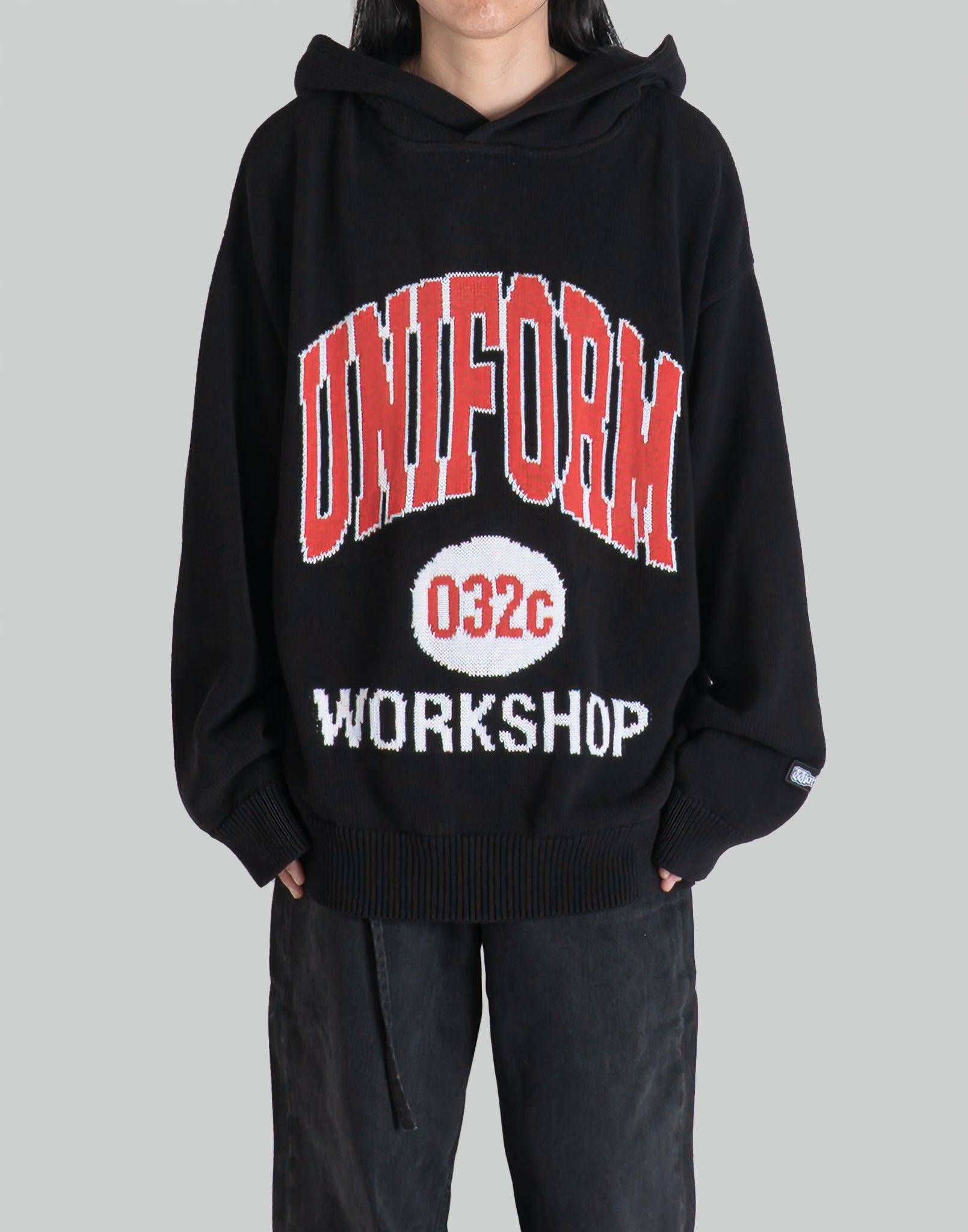 032C - 'LUCKY STRIKE'' HOODED KNIT - 082plus