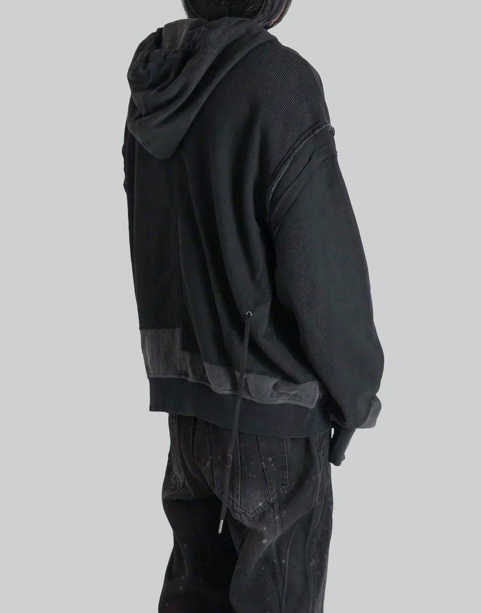 professor.E - Layer waffle zip up - 082plus