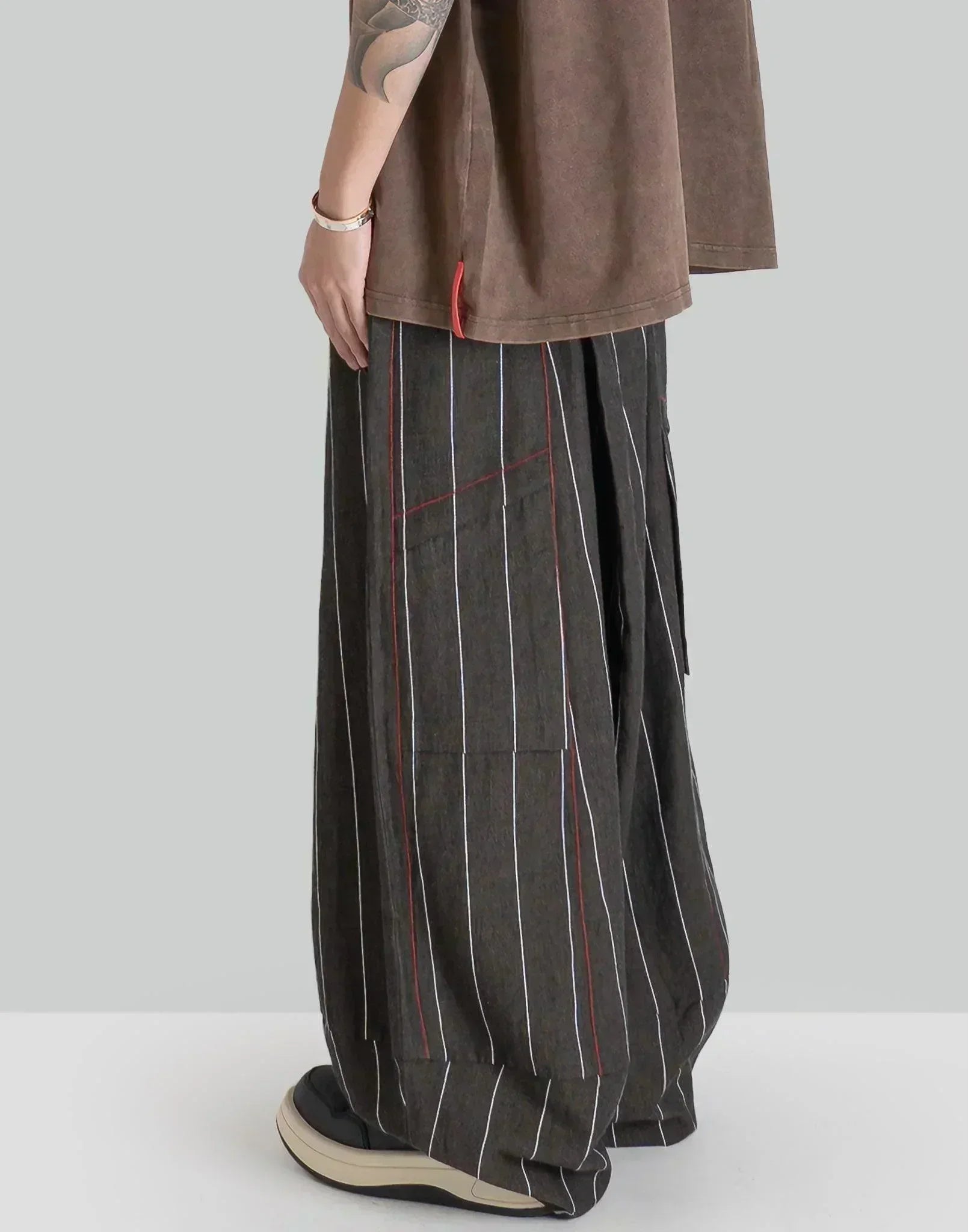 NAMESAKE - MAINE STRIPED TROUSERS - 082plus