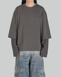MAYO OVERSIZED GLOBE DOUBLE SLEEVE TEE
