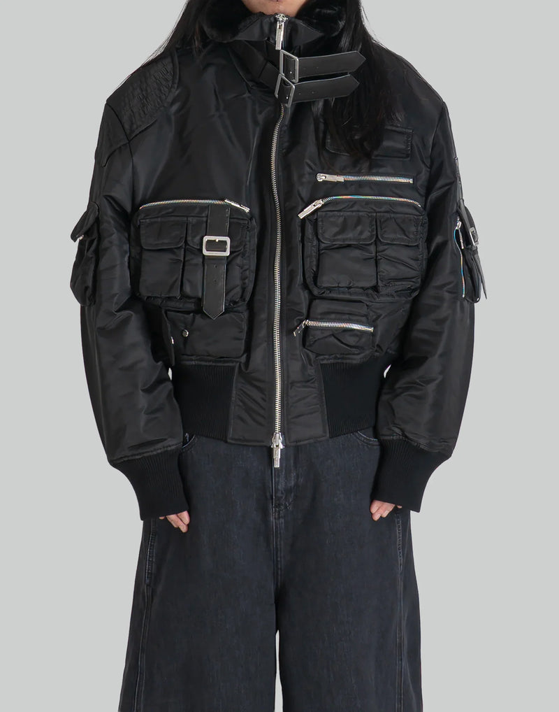 FENG CHEN WANG - Multipocket Cargo Jacket - 082plus