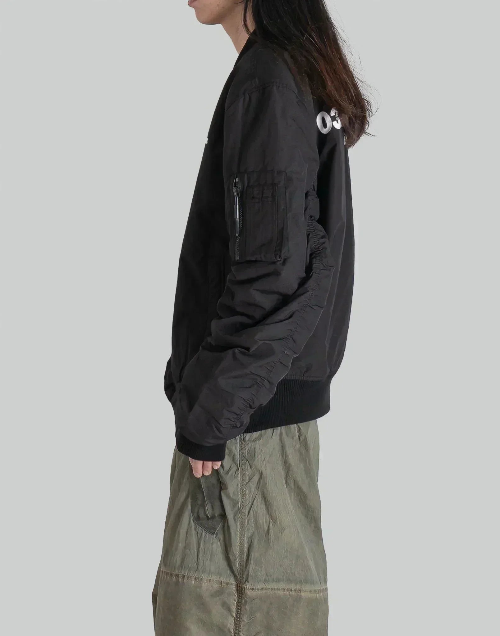 032C - 'NIGHTHAWKS'' BOMBER JACKET - 082plus