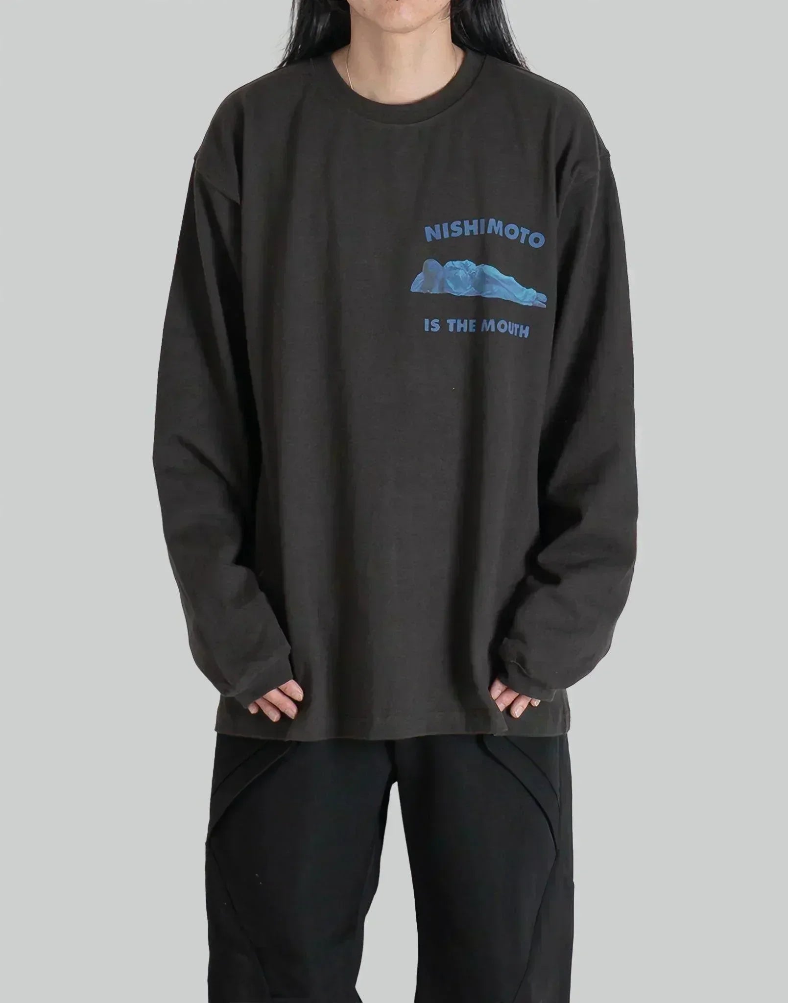 NISHIMOTO IS THE MOUTH - SYMBOL L/S TEE - 082plus