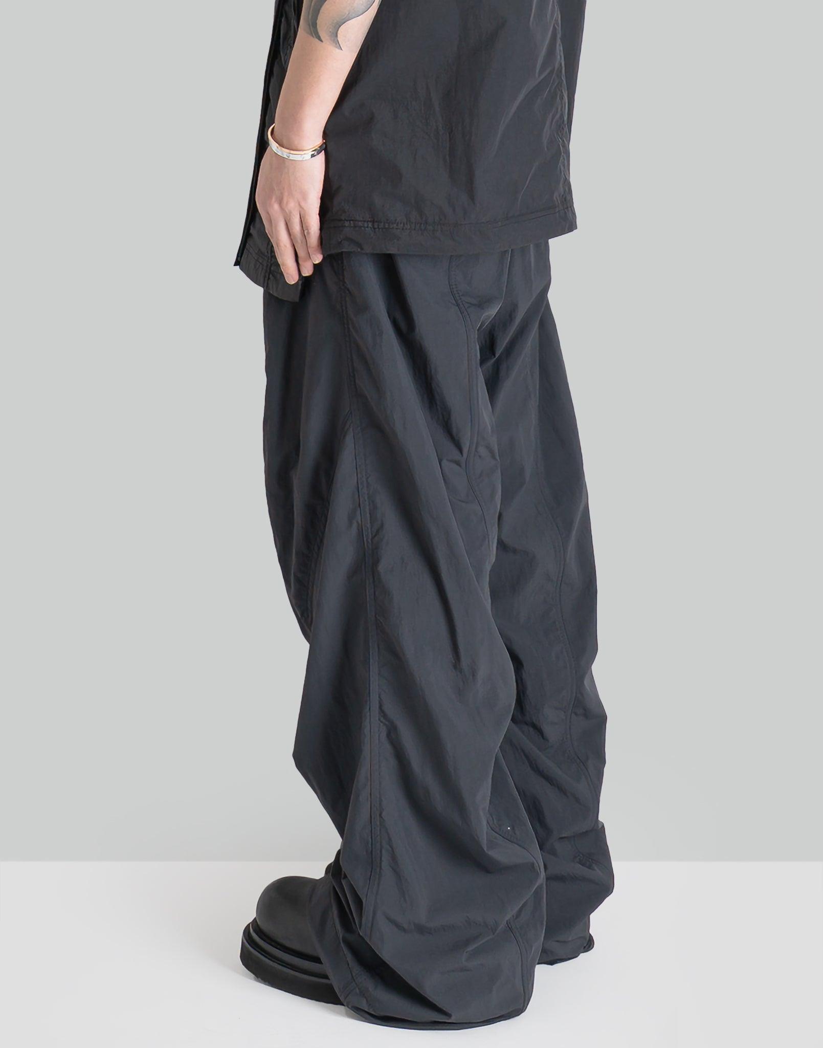 Juun.J - NYLON FRONT SEAM PANTS - 082plus