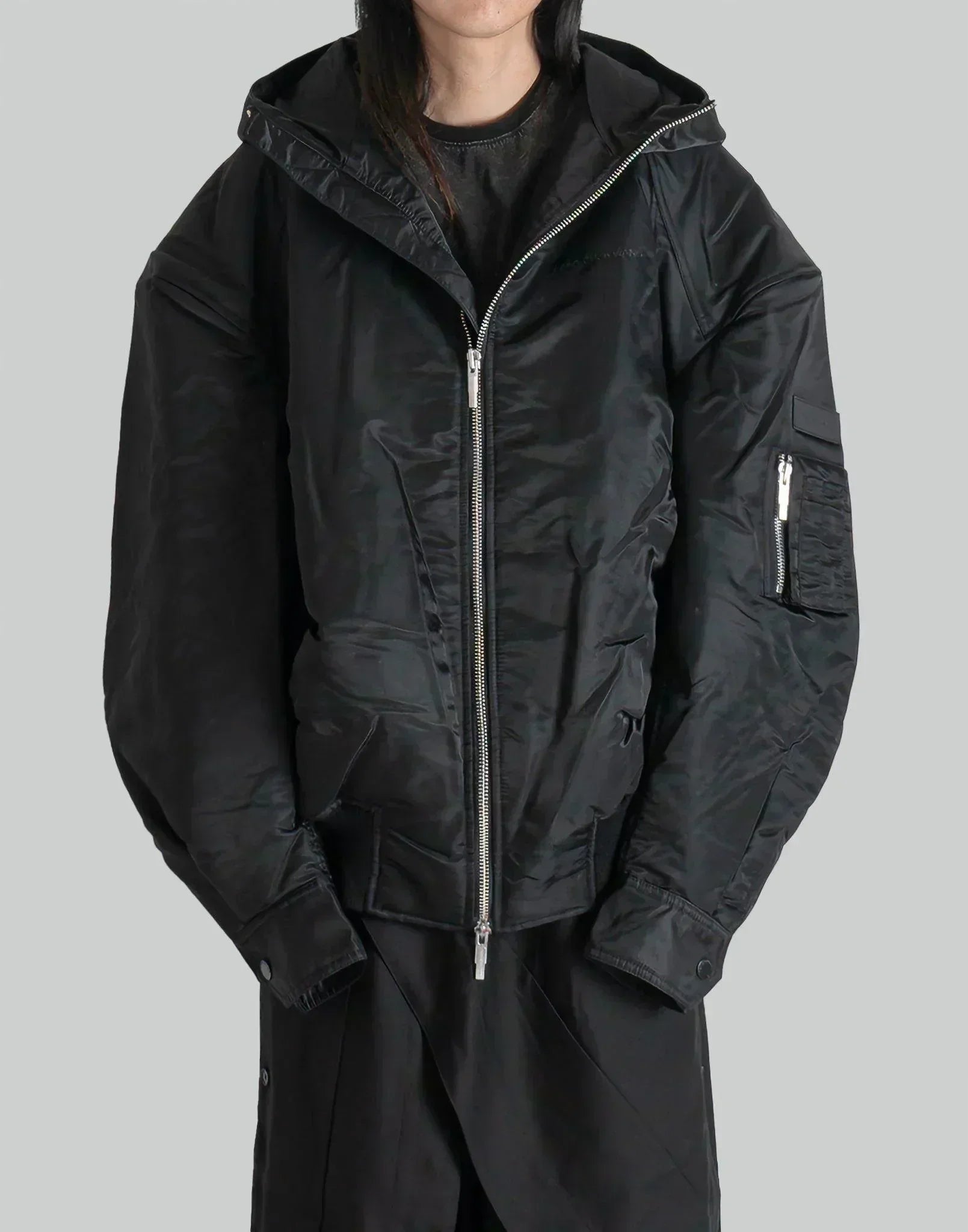 FENG CHEN WANG - NYLON OVERSIZED PADDED JACKET - 082plus