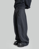 Juun.J - NYLON SKIRT LAYERED PANTS - 082plus