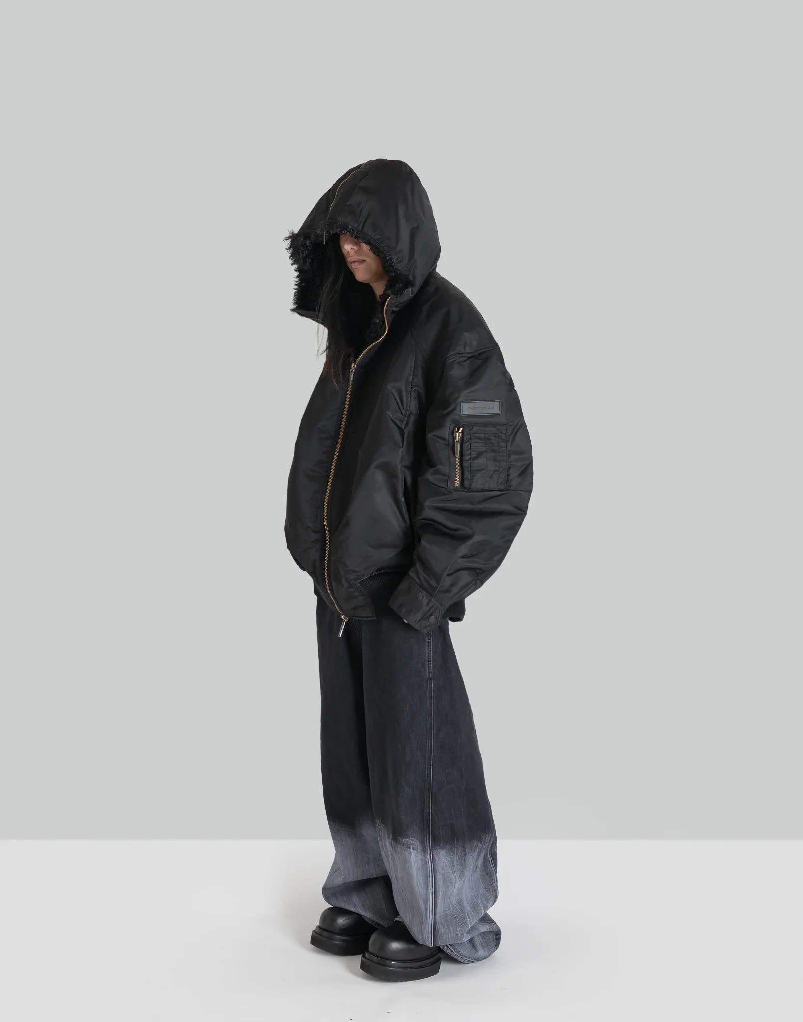 FENG CHEN WANG - Nylon Oversized Padded Jacket - 082plus
