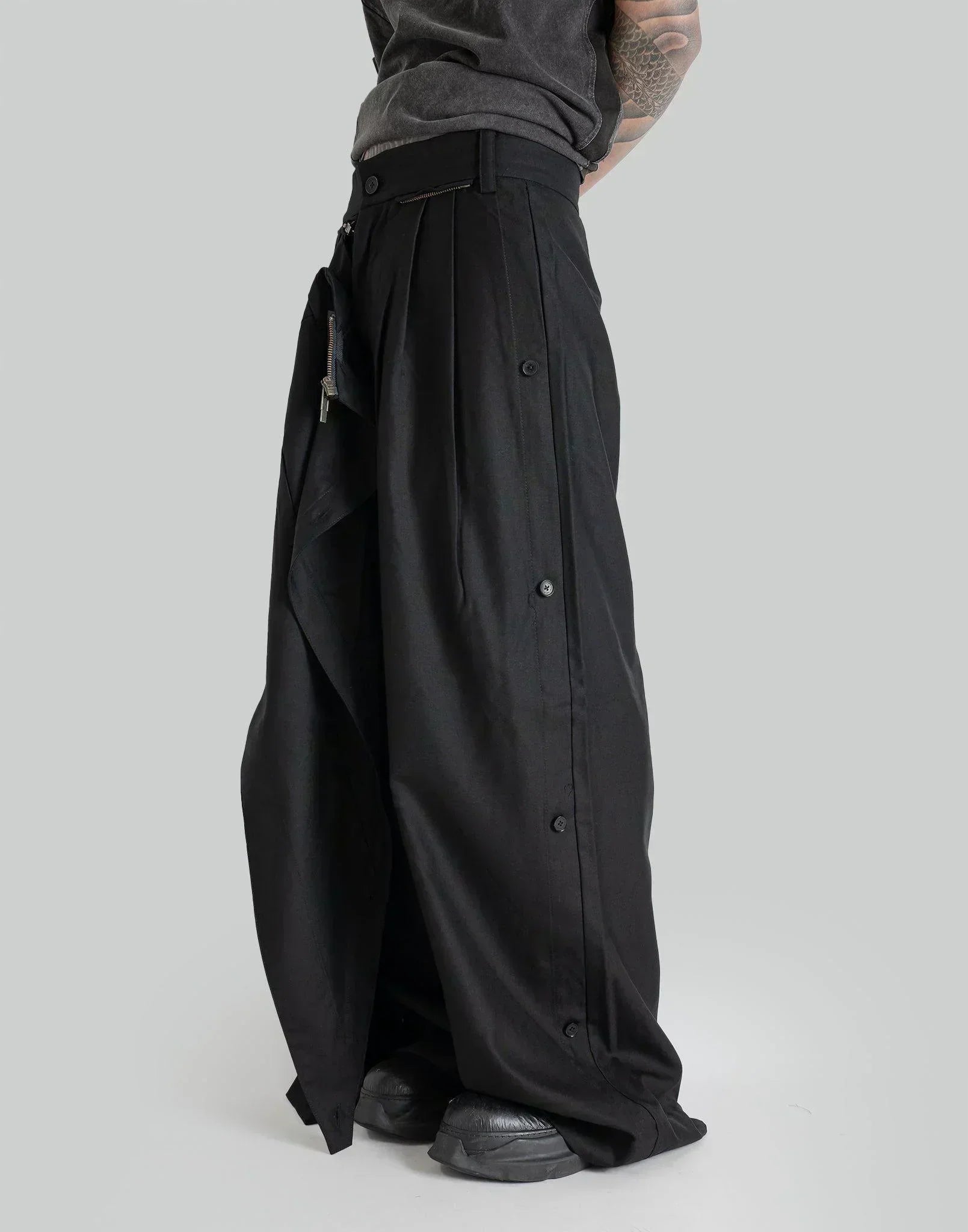 FENG CHEN WANG - OVERSIZE SKIRT TROUSER - 082plus