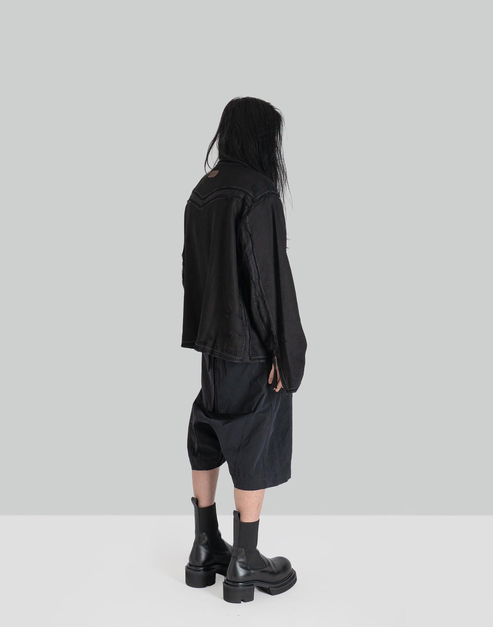 professor.E - PRICK STITCH LAYERED JKT - 082plus