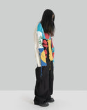 Charles Jeffrey LOVERBOY - PATCH CABLE KNIT JUMPER - 082plus