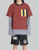 PATCH LONG SLEEVE 2-IN-1 TEE