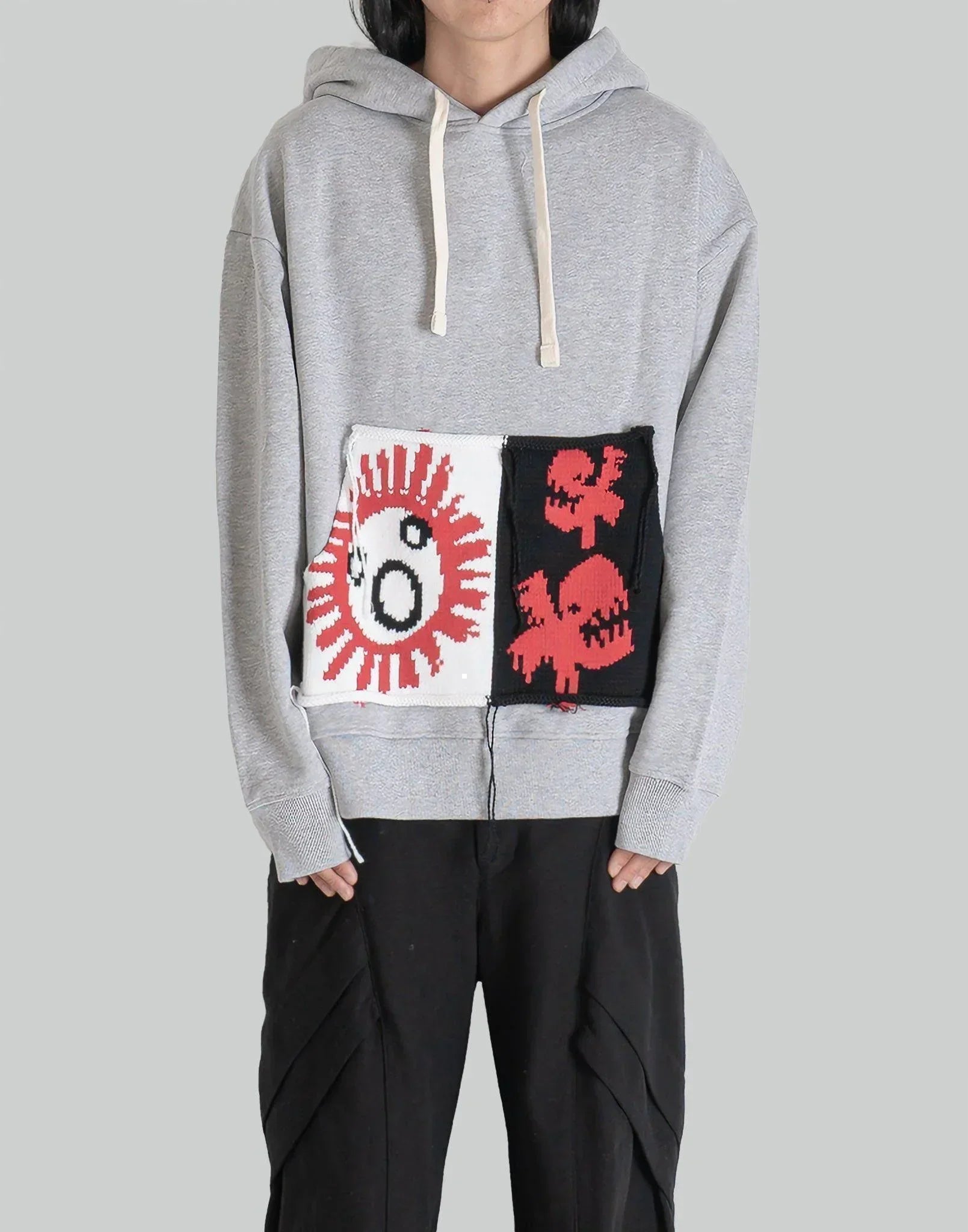 Charles Jeffrey LOVERBOY PATCH RABBIT EARS HOODY – 082plus