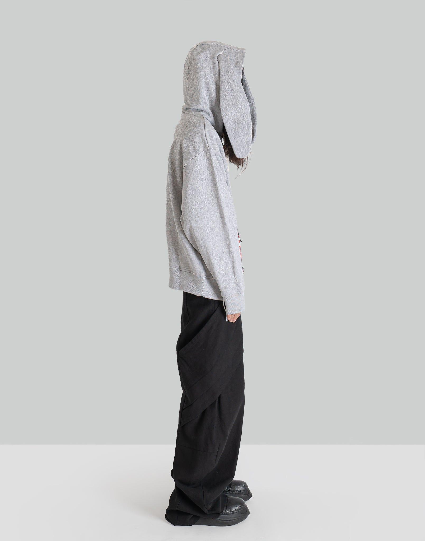 Charles Jeffrey LOVERBOY - PATCH RABBIT EARS HOODY - 082plus