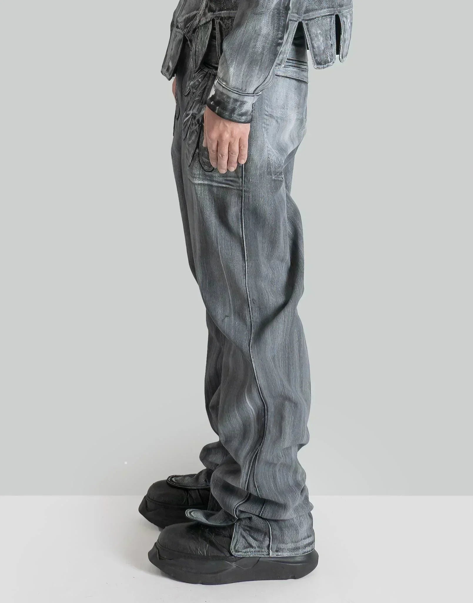 JUNTAE KIM - PETAL GLOVES TROUSERS - 082plus