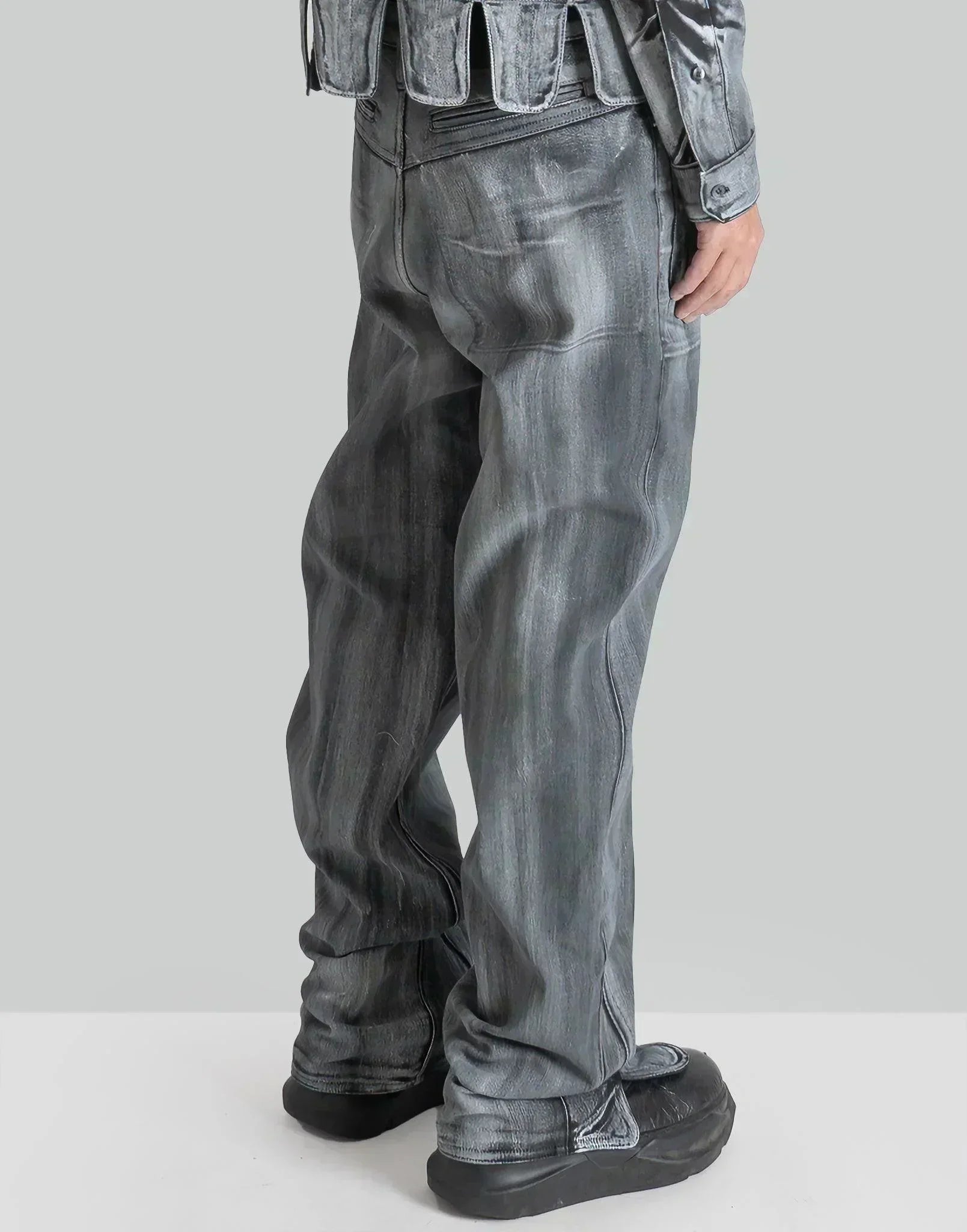 JUNTAE KIM - PETAL GLOVES TROUSERS - 082plus