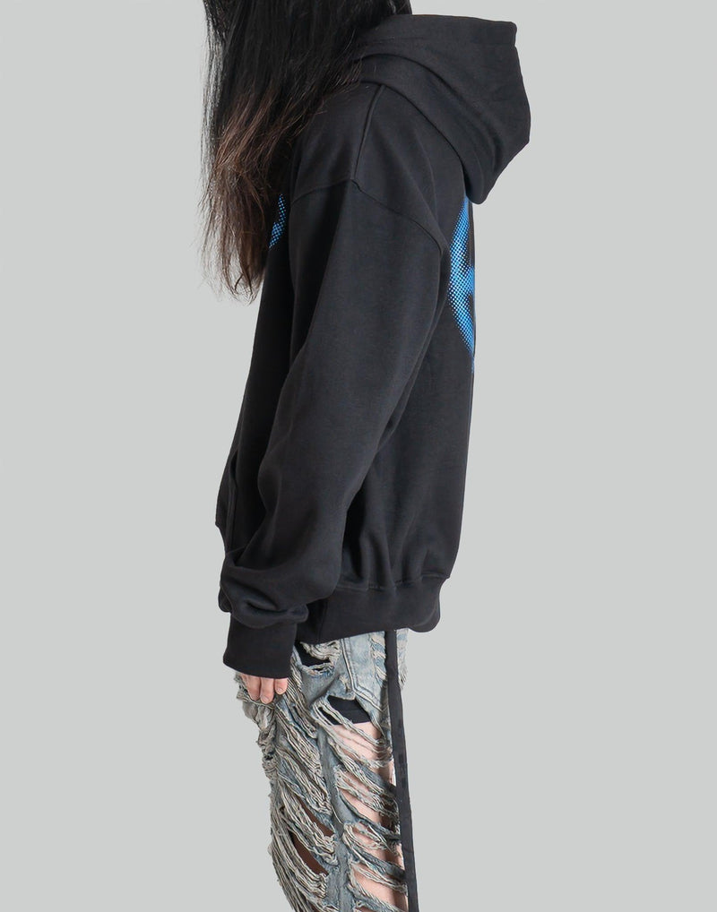 THE SALVAGES - PIXEL EMBLEM OS HOODIE - 082plus