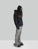 THE SALVAGES - PIXEL EMBLEM OS HOODIE - 082plus