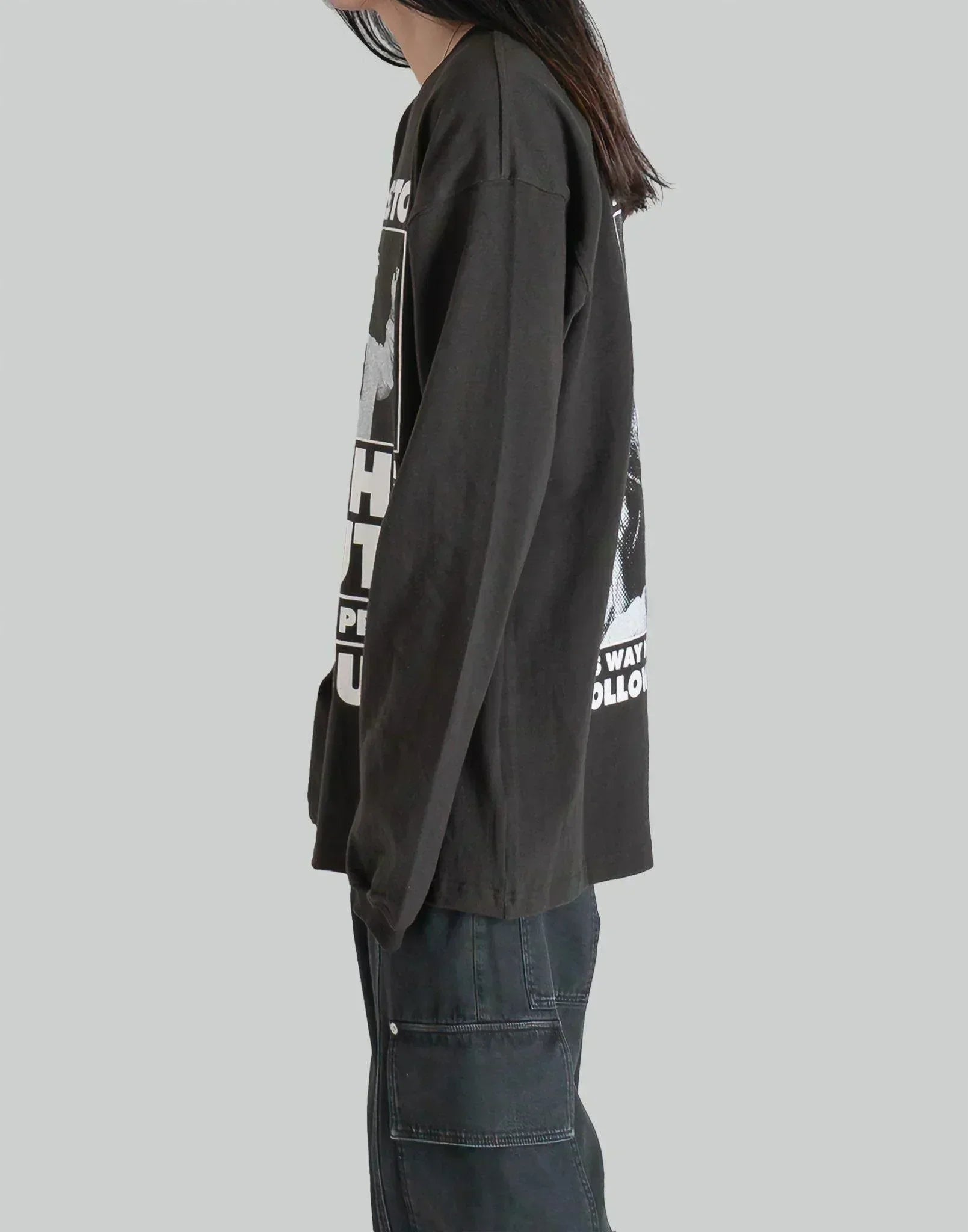 NISHIMOTO IS THE MOUTH - POP-CULT L/S TEE - 082plus