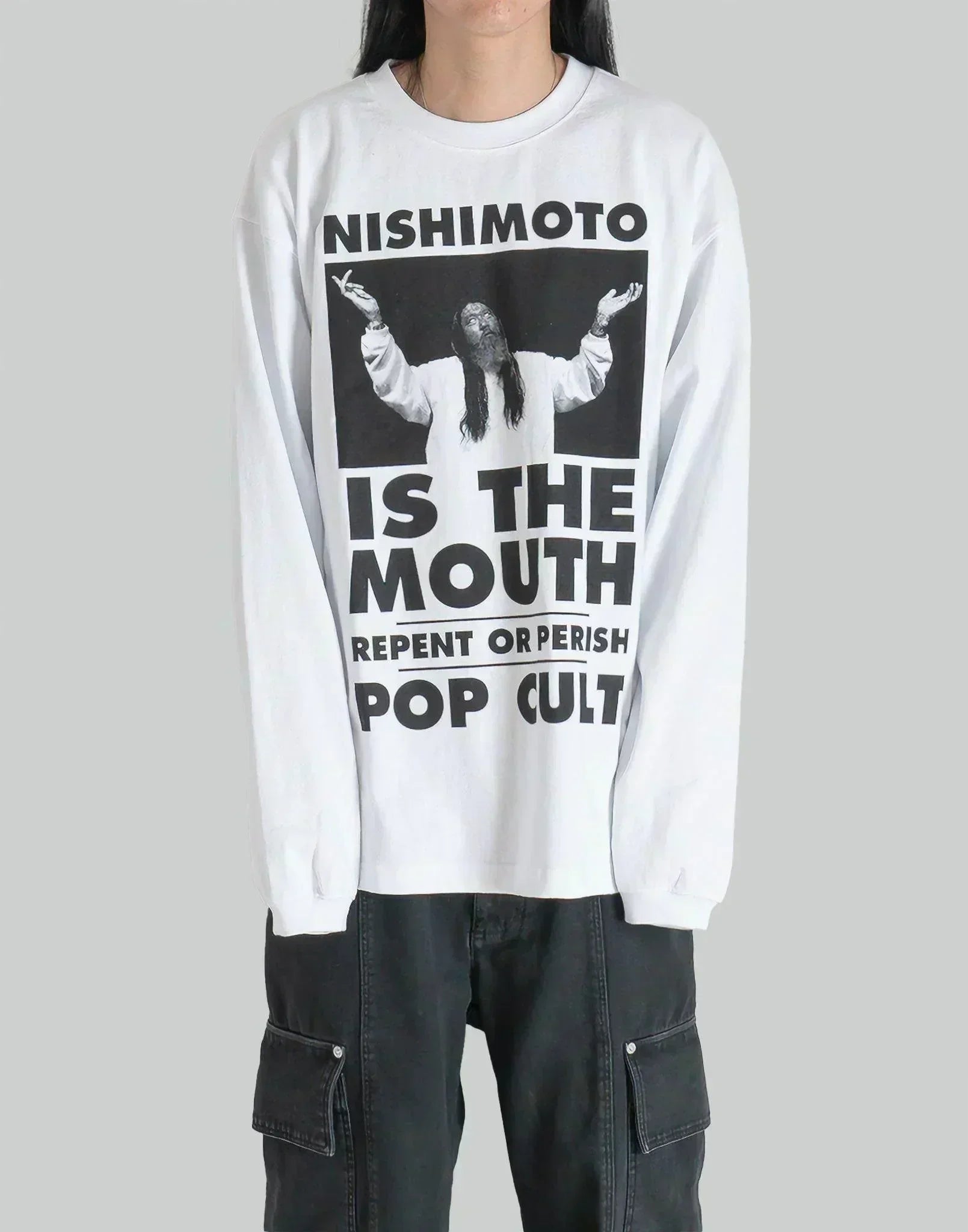 NISHIMOTO IS THE MOUTH - POP-CULT L/S TEE - 082plus
