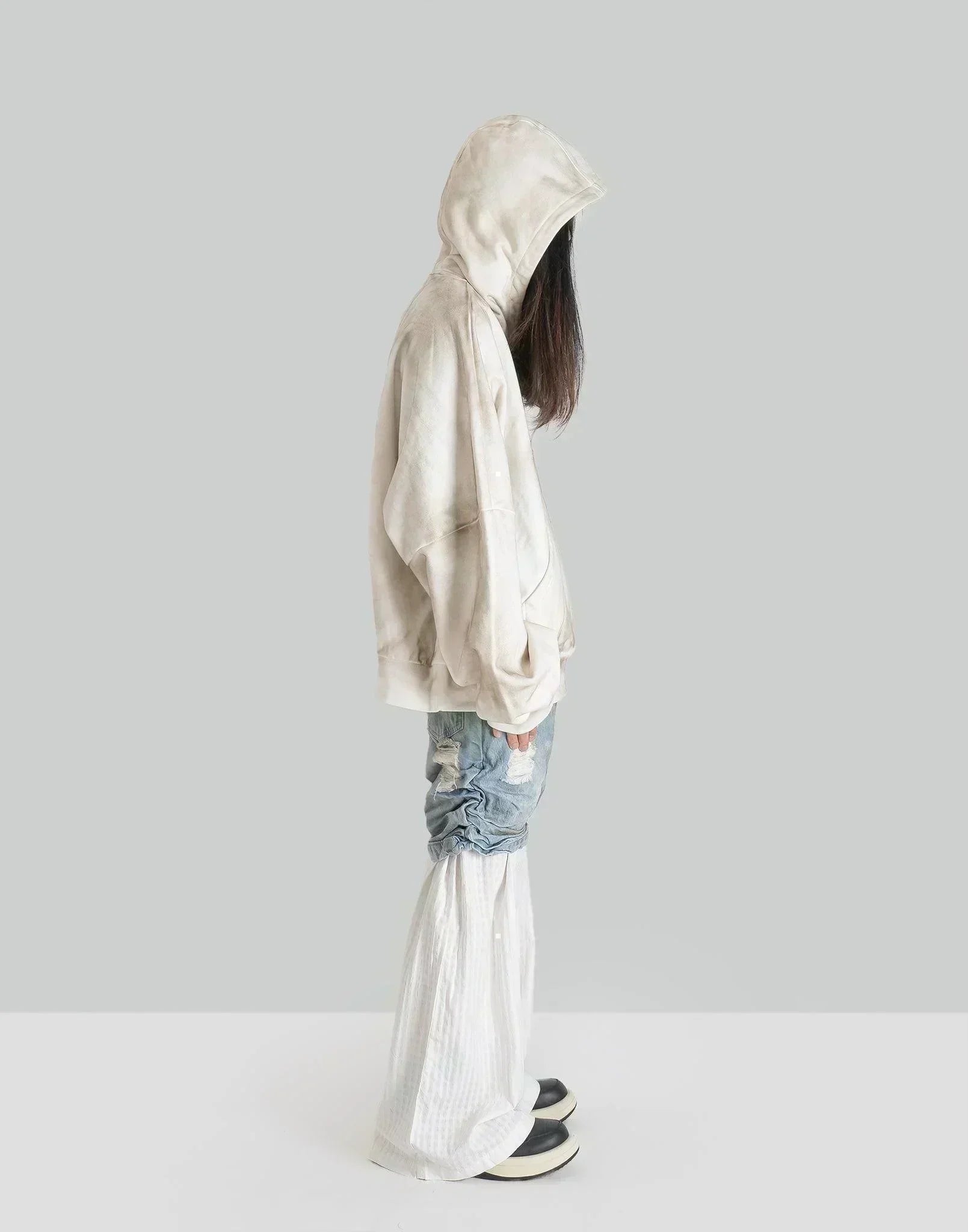 NAMESAKE - PORTS STAINED POP-UP HOODIE - 082plus