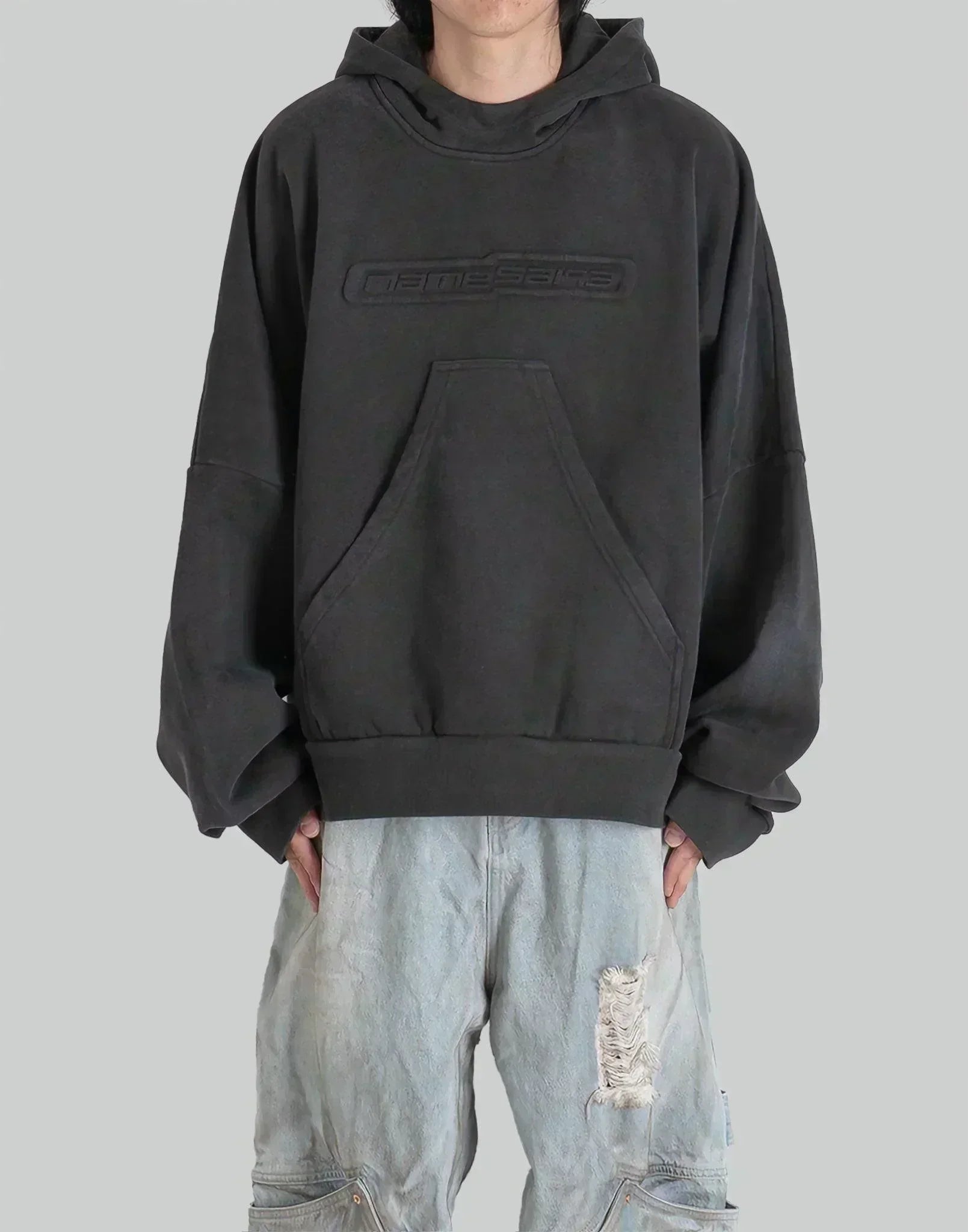 NAMESAKE - PORTS STAINED POP-UP HOODIE - 082plus