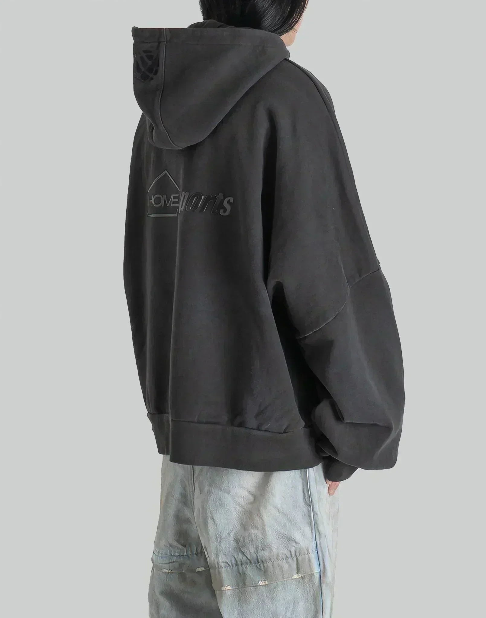 NAMESAKE - PORTS STAINED POP-UP HOODIE - 082plus