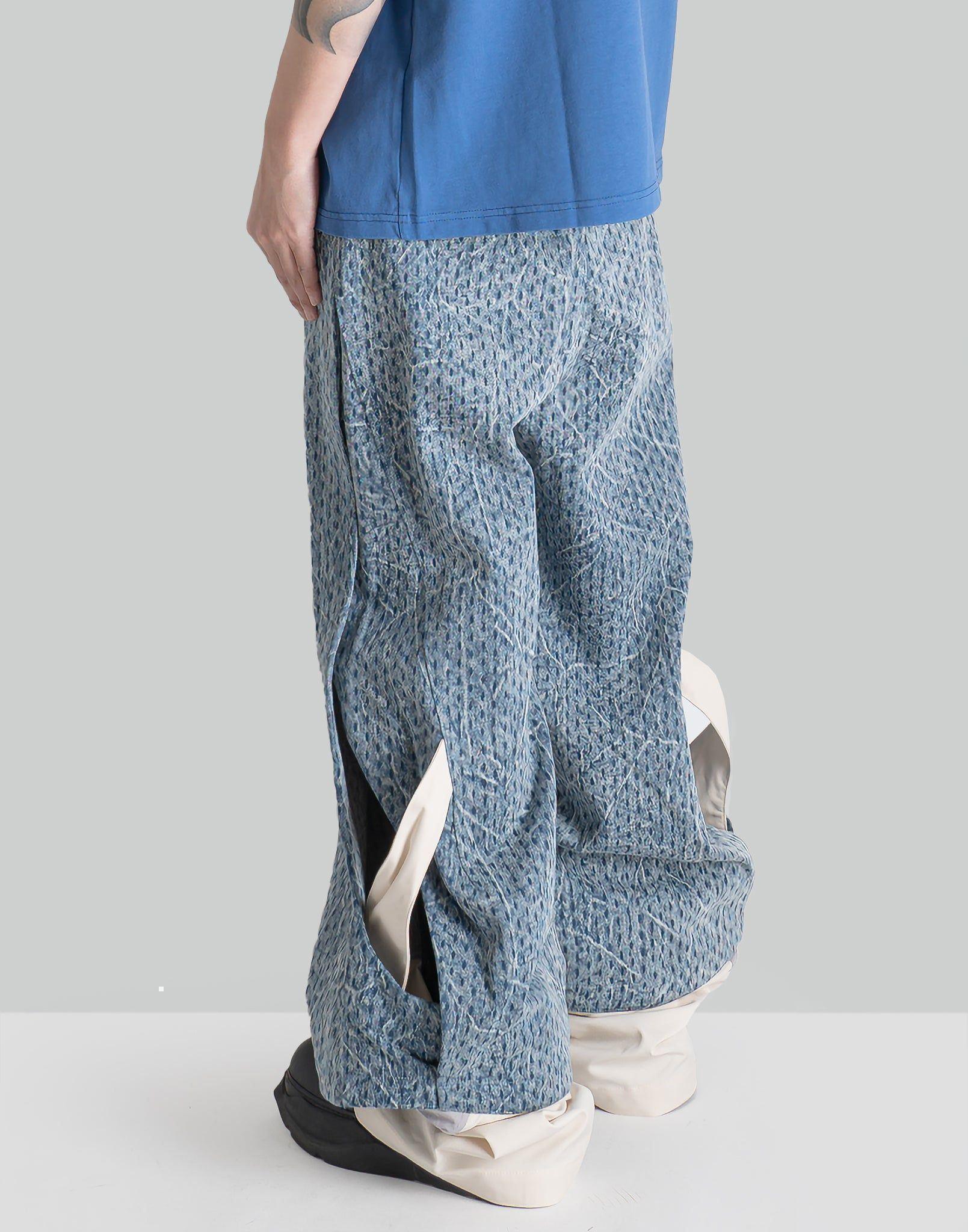 NAMESAKE - PRINCE CRINKLE WASH TRACK JEANS - 082plus