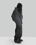 FENG CHEN WANG - PRINTED CARGO PANTS - 082plus