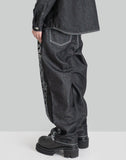 JUNTAE KIM - PRINTED TROMPE L'OEIL TROUSERS - 082plus