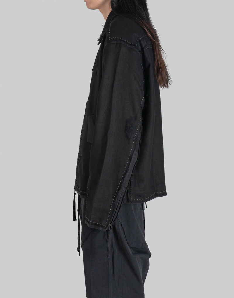 professor.E - PRICK STITCH LAYERED JKT - 082plus