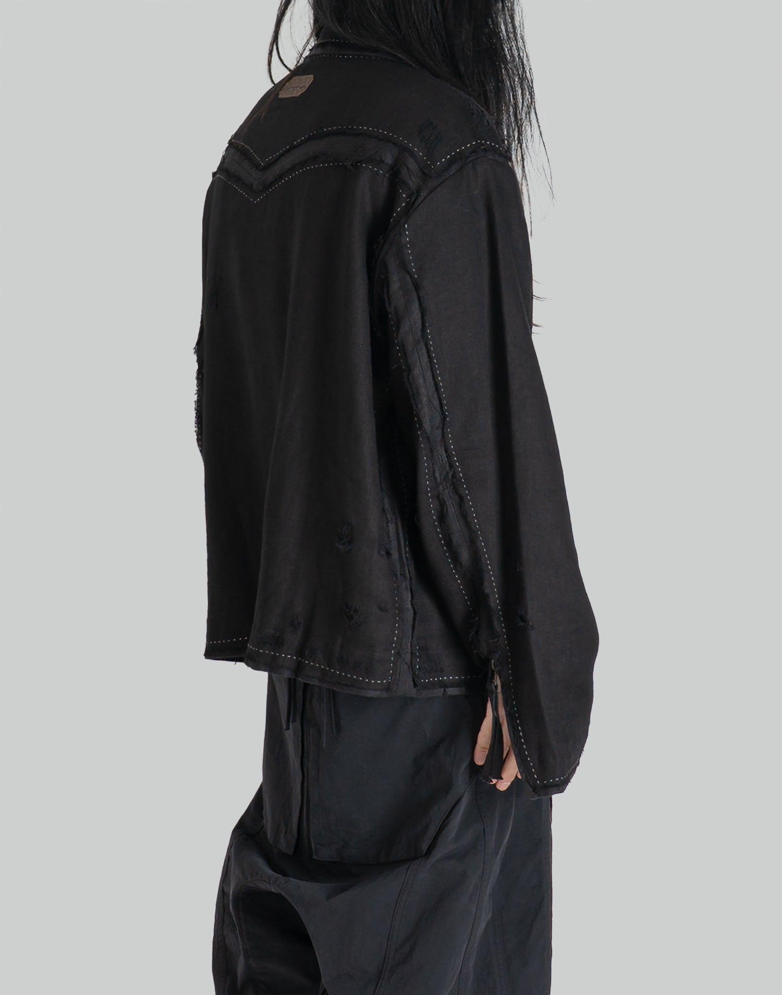 professor.E - PRICK STITCH LAYERED JKT - 082plus
